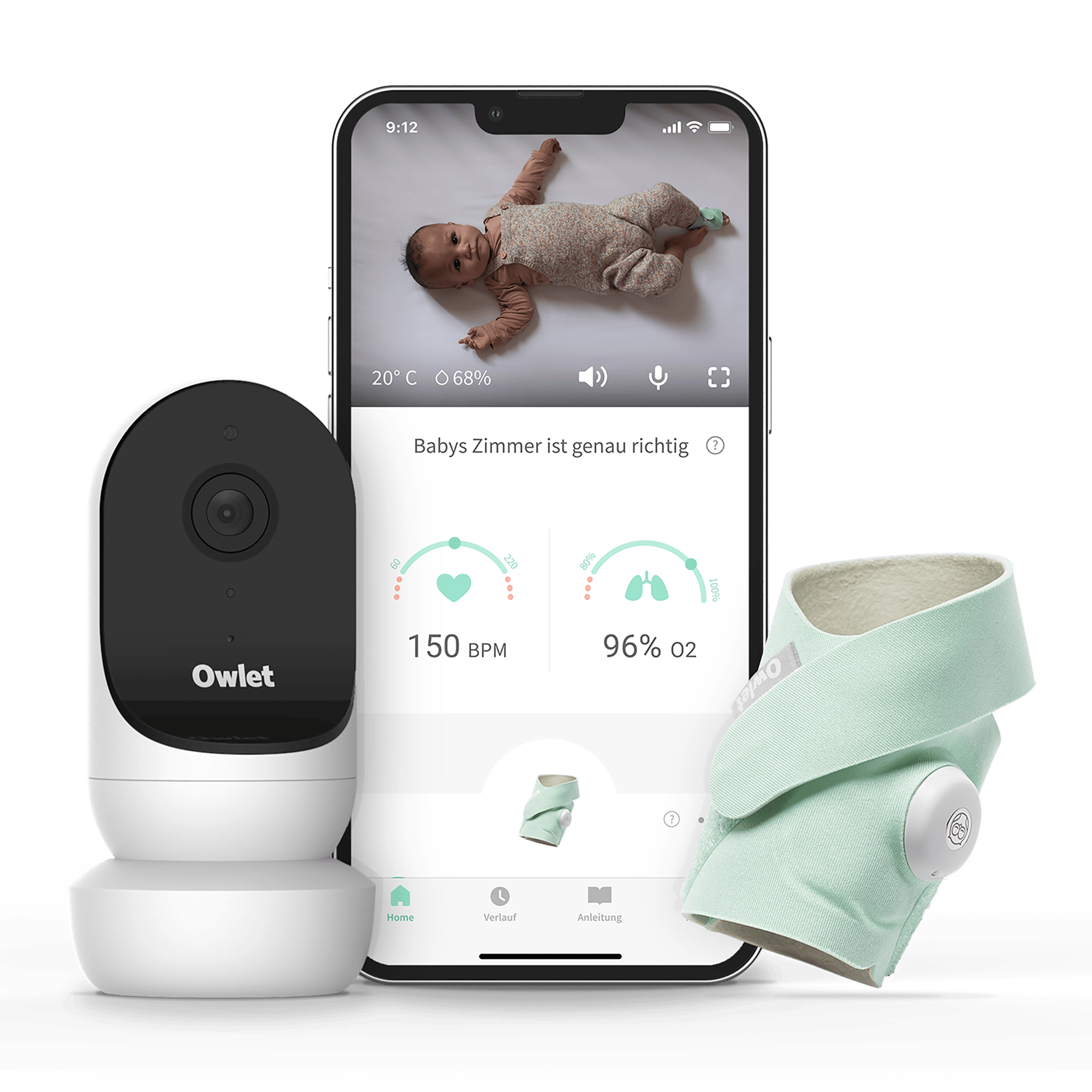 Video Babyphone, Owlet – Produktansicht