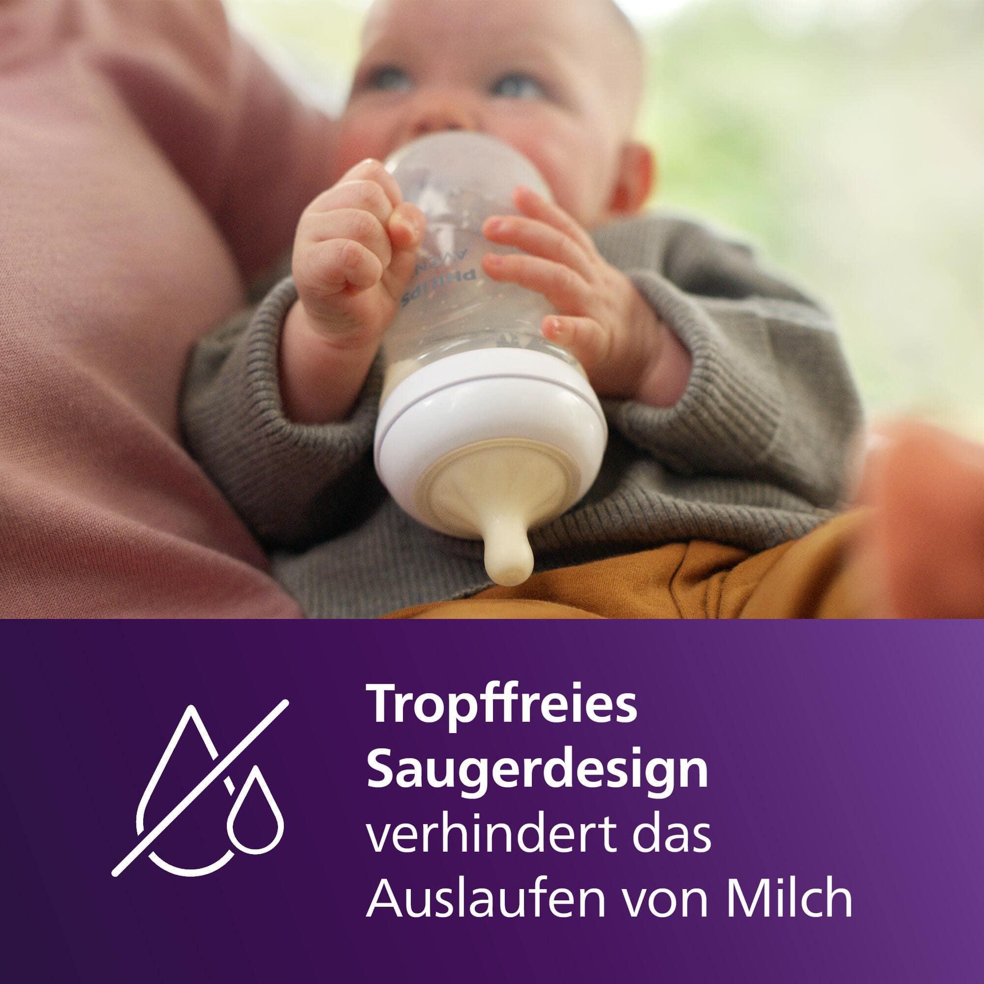Babyfläschchen, PHILIPS AVENT, Transparent – Produktansicht