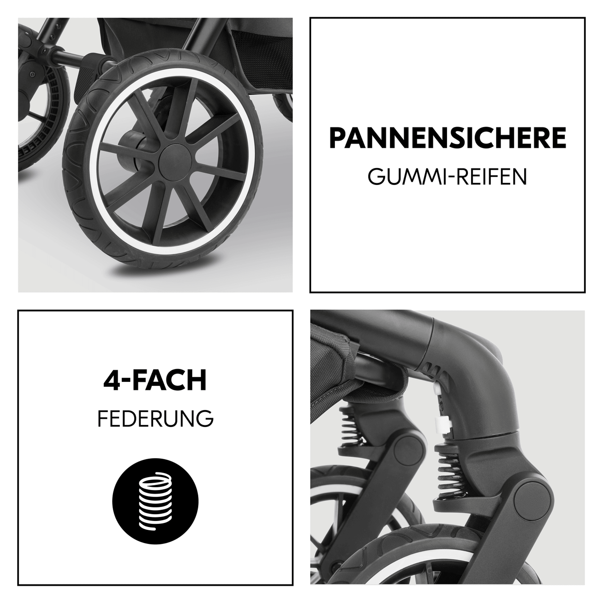 hauck, hauck, Schwarz – Produktansicht