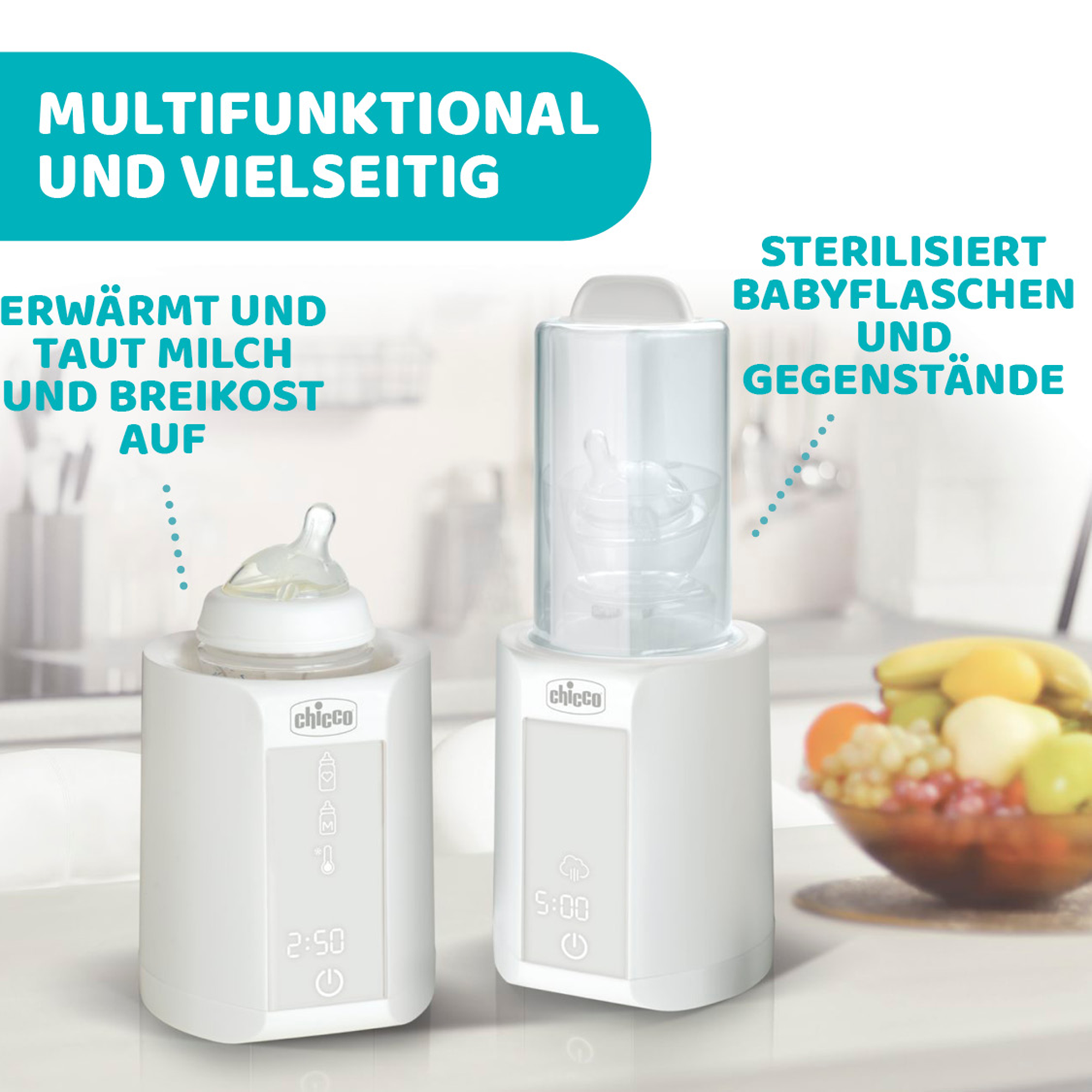 Babykostwärmer, chicco, Weiß – Produktansicht