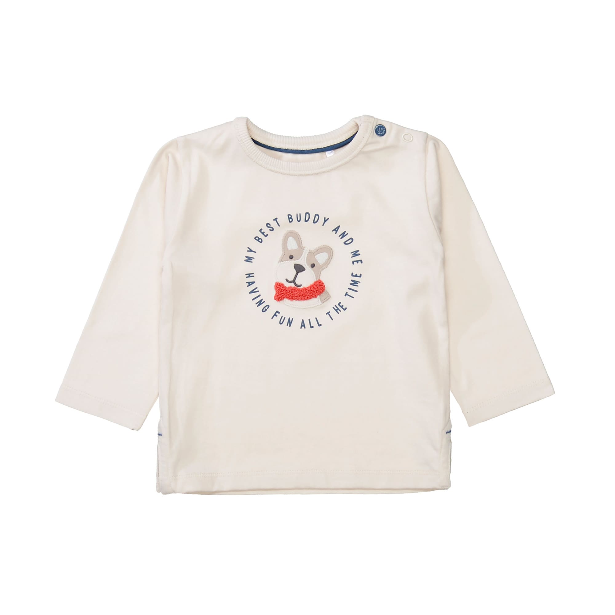 Langarmshirts, STACCATO, Weiß – Besonderheit: aus 100% Baumwolle