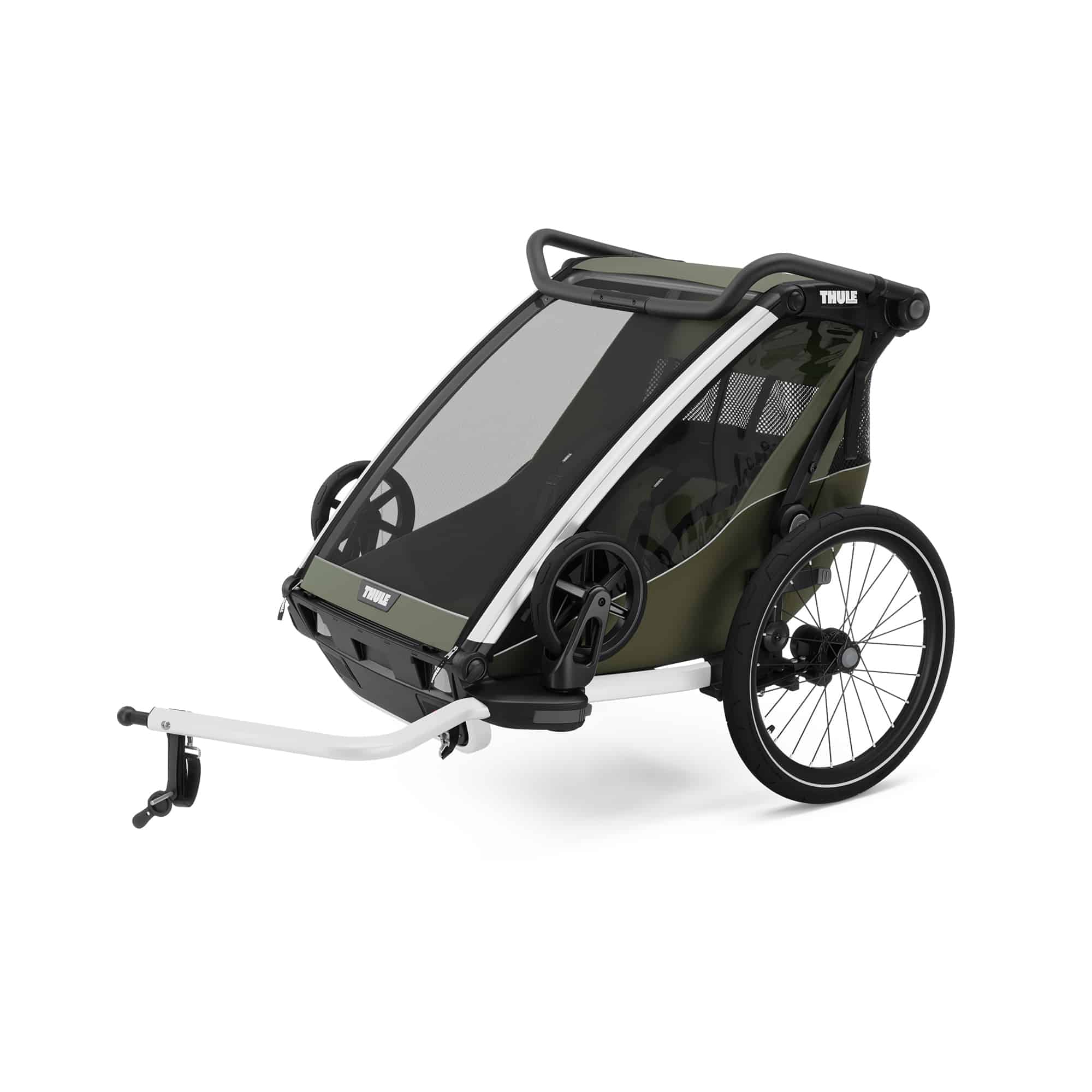 Fahrradanhänger, THULE, Grün – Produktansicht