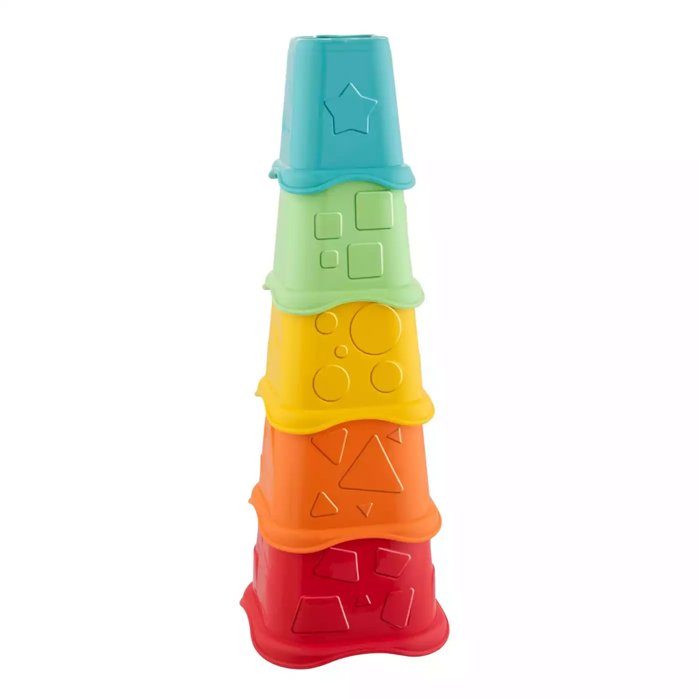 Stapelbecher, chicco, Mehrfarbig – Produktansicht