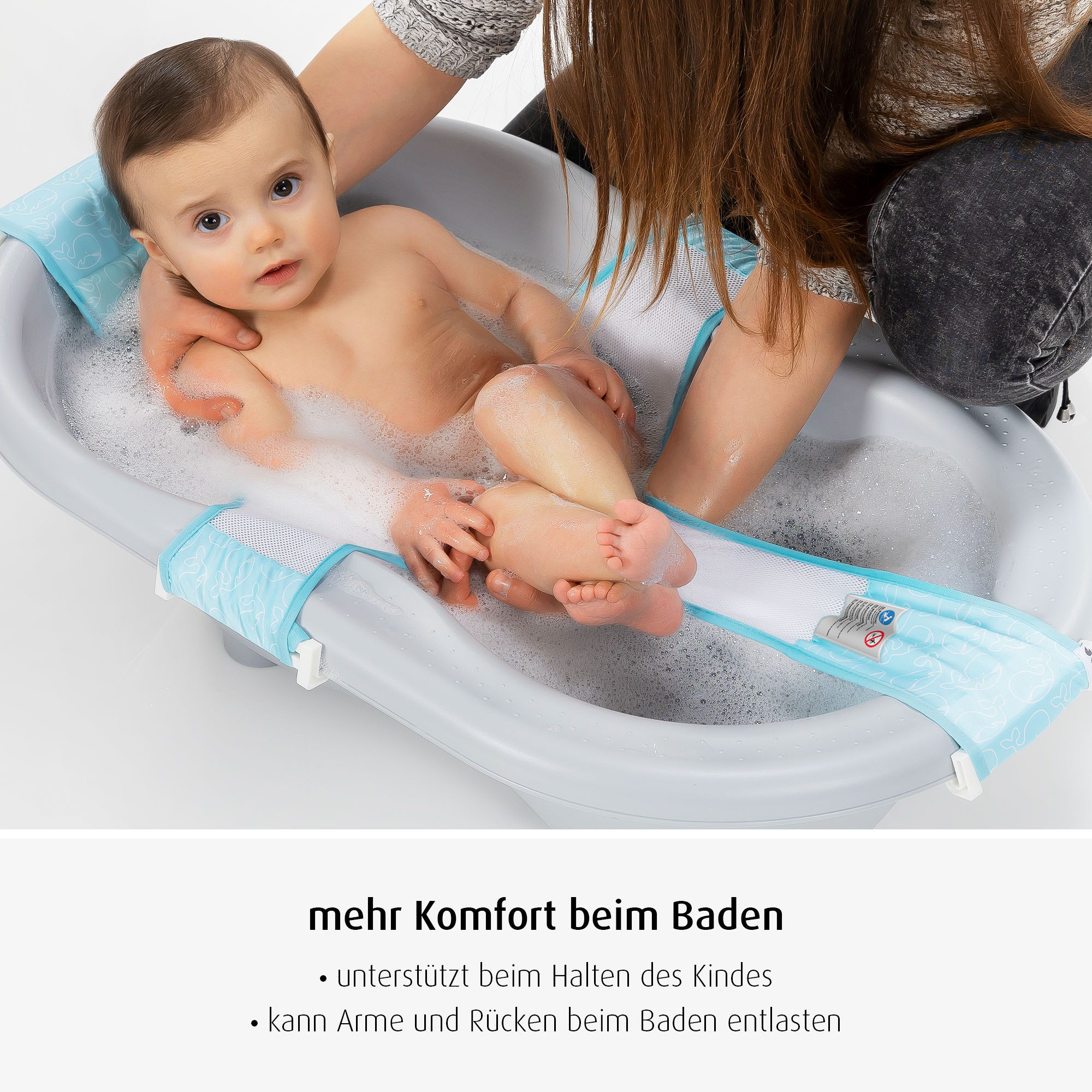 Badewannen, reer, Grau – Besonderheit: individuell einstellbare Länge und Breite