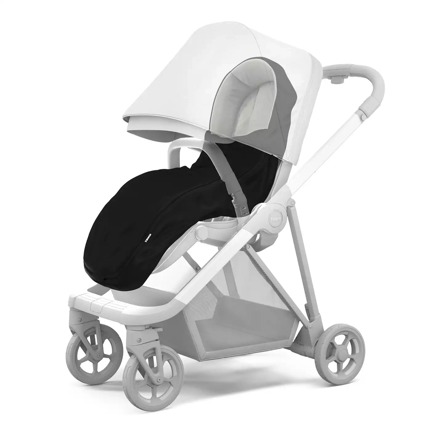 Fußsäcke & Decken, THULE, Schwarz – Produktansicht