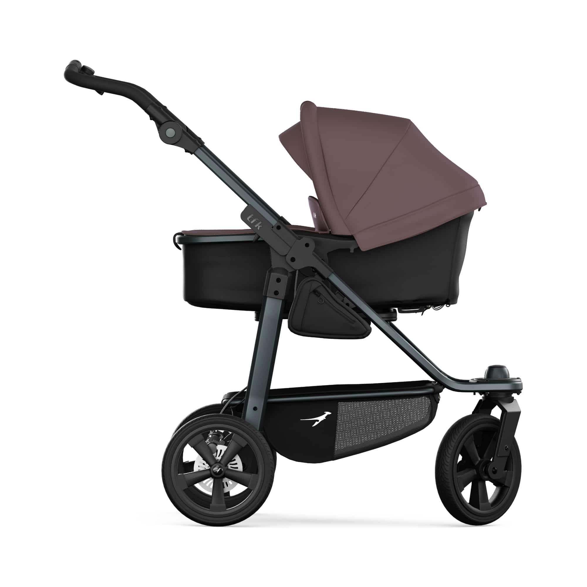 Kombi-Kinderwagen, tfk, Braun – Produktansicht
