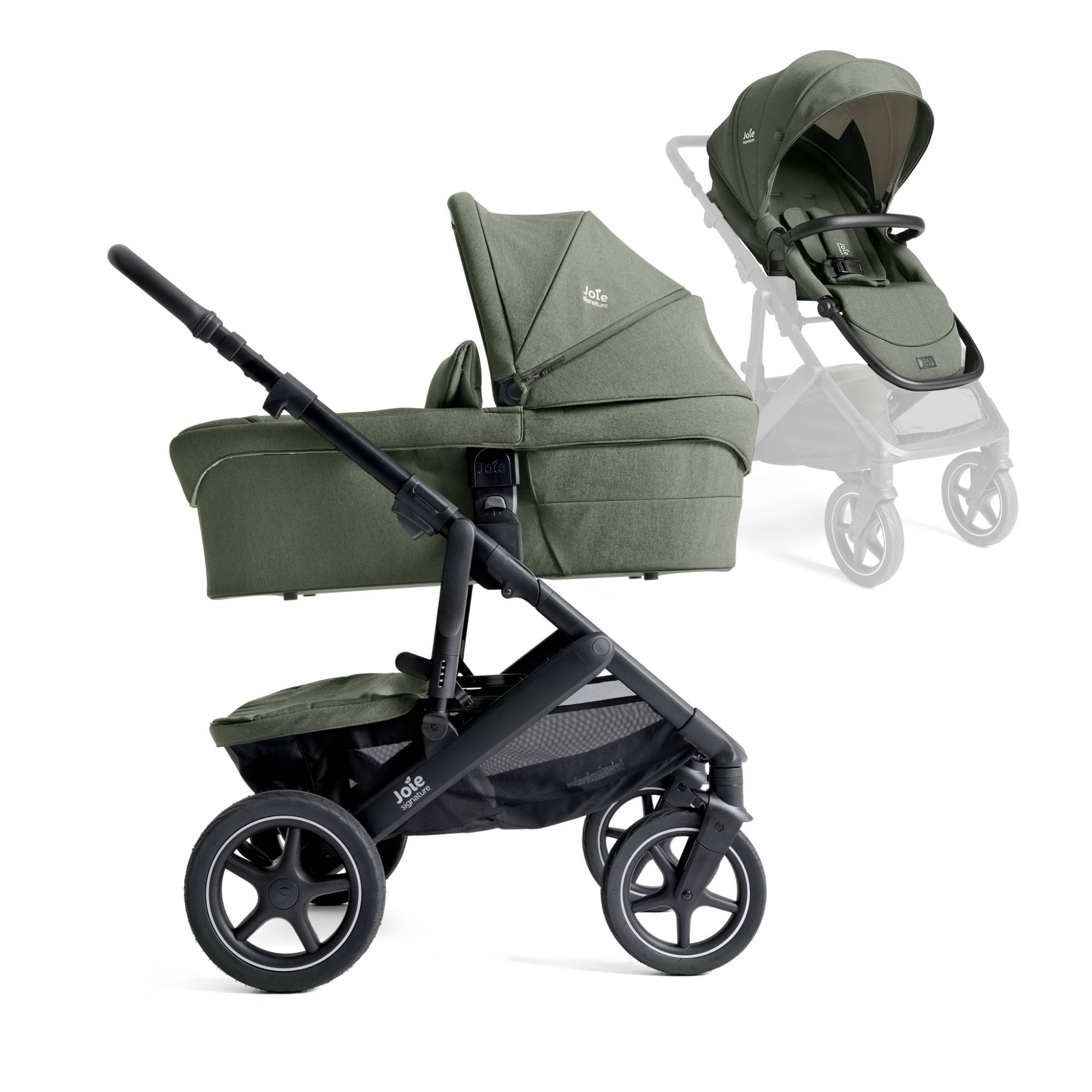 Kombi-Kinderwagen, Joie signature, Grün – Produktansicht
