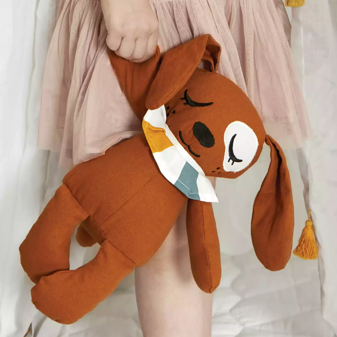 Kuscheltiere Hunde, Roommate, Braun – Besonderheit: 100% Bio-Baumwolle