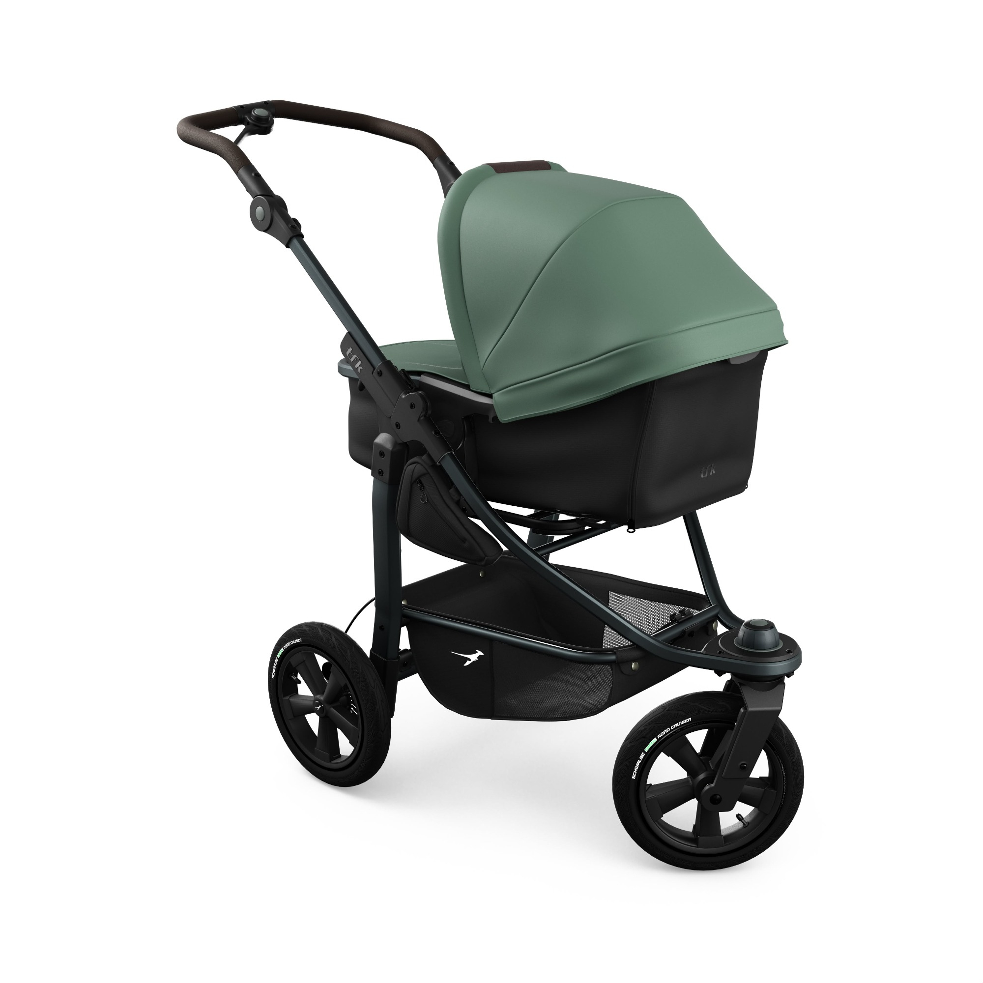 Kombi-Kinderwagen, tfk, Grün – Produktansicht
