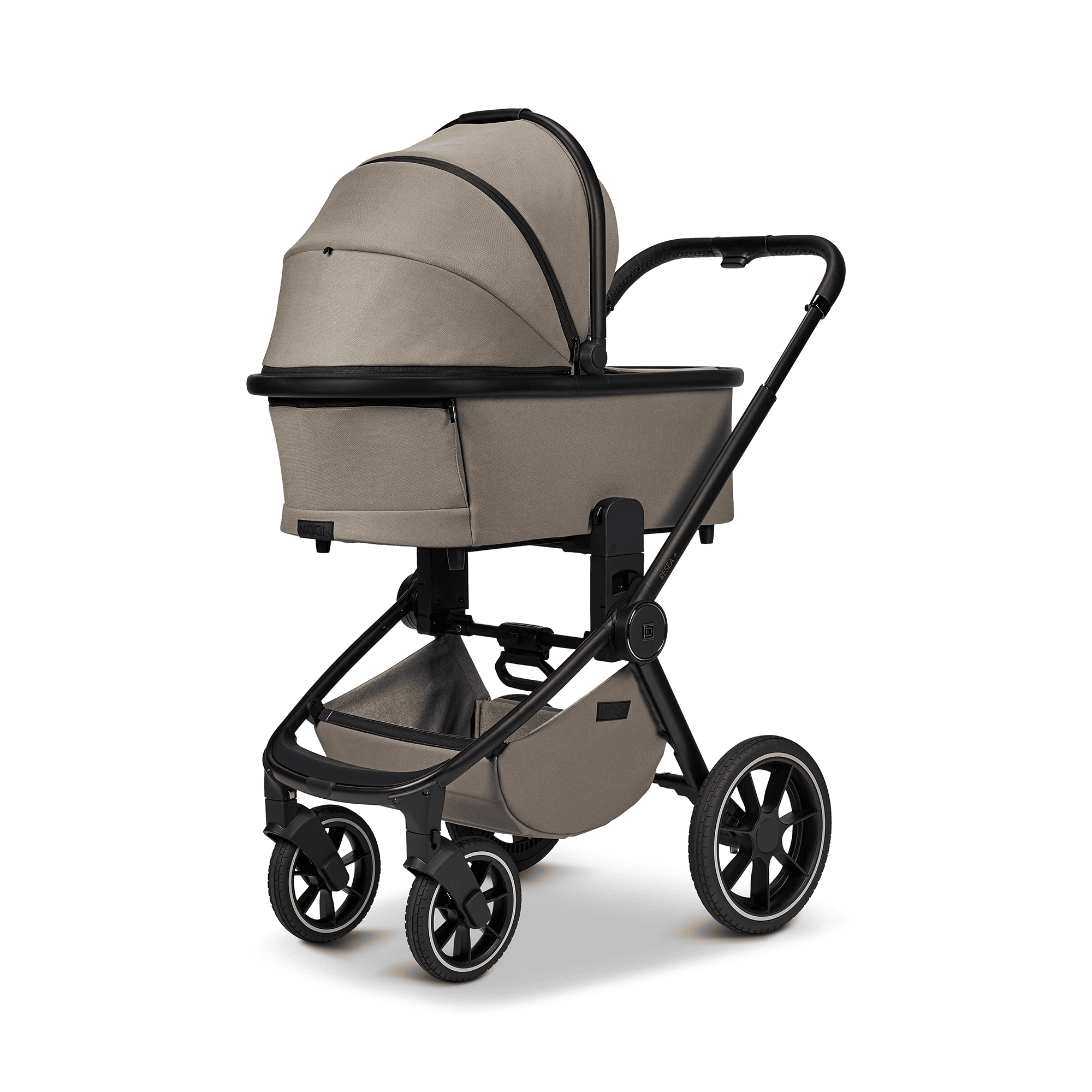 Kombi-Kinderwagen, MOON, Beige – Produktansicht