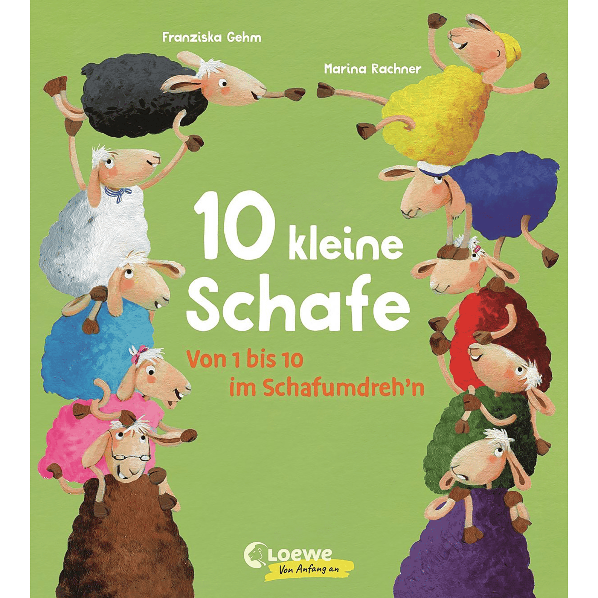 10 kleine Schafe - Von 1 bis 10 im Schafumdreh´n Loewe 2000582836200 1