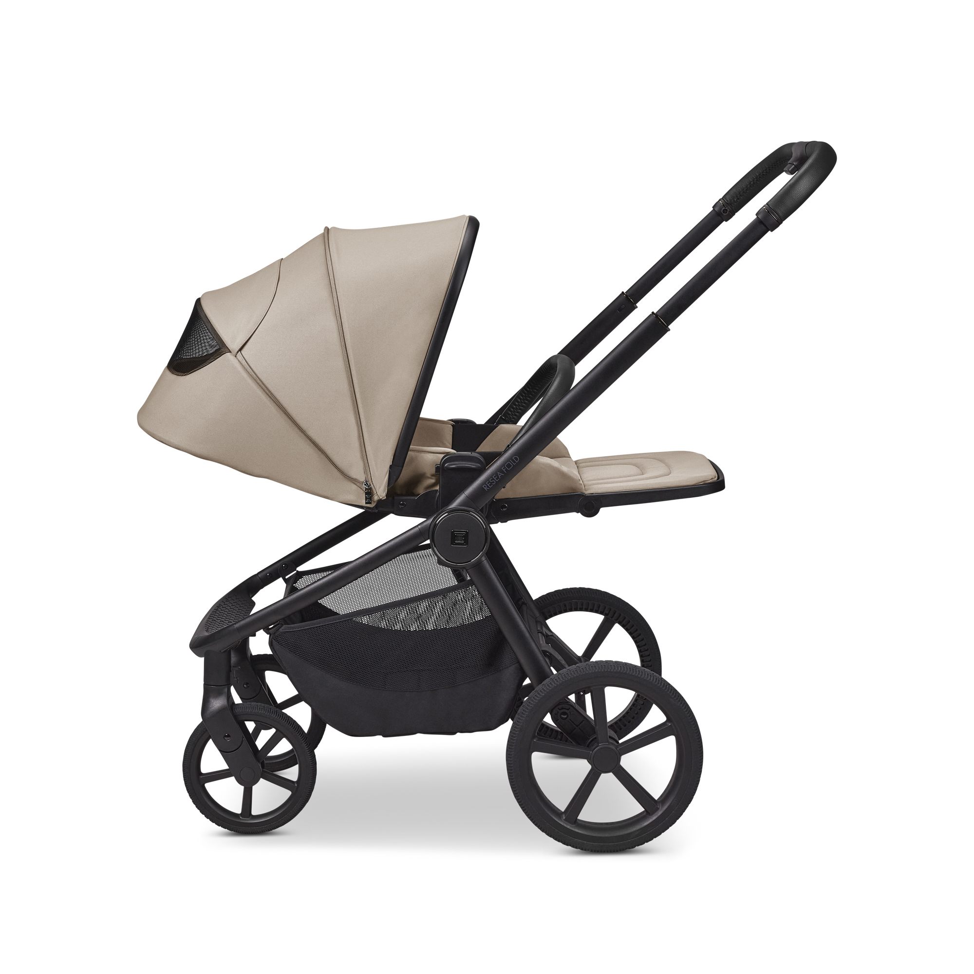 Kombi-Kinderwagen, MOON, Beige – Produktansicht