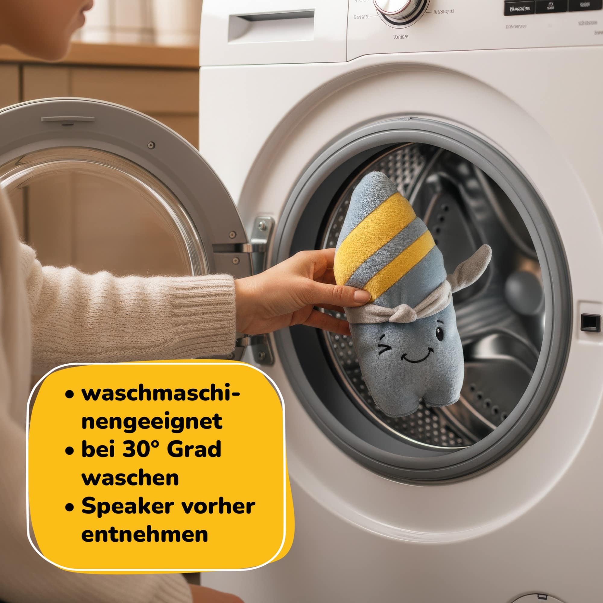 Kuscheltiere, Lenabo, Blau – Produktansicht