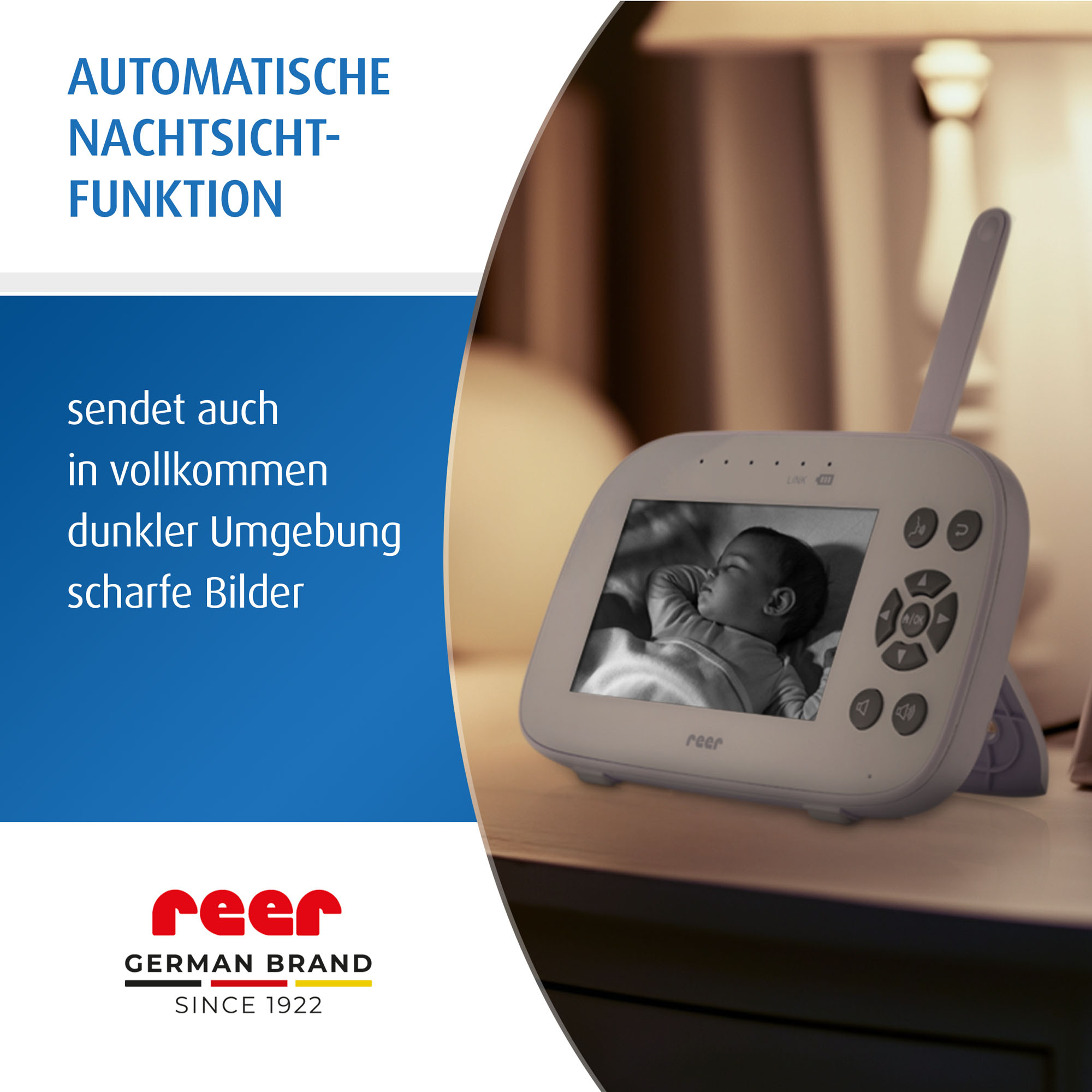Video Babyphone, reer, Weiß – Produktansicht