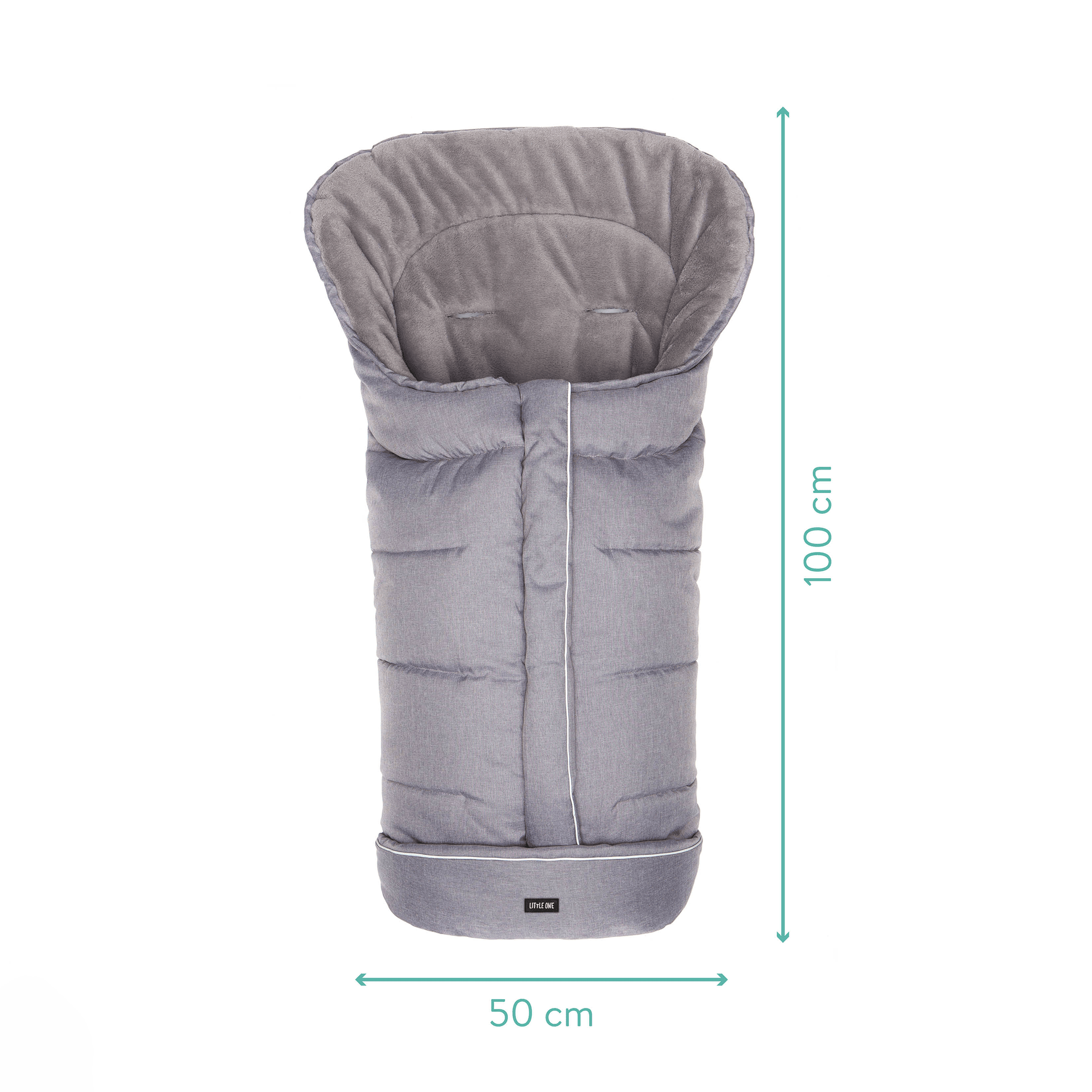 Fußsäcke & Decken, LITTLE ONE, Grau – Produktansicht