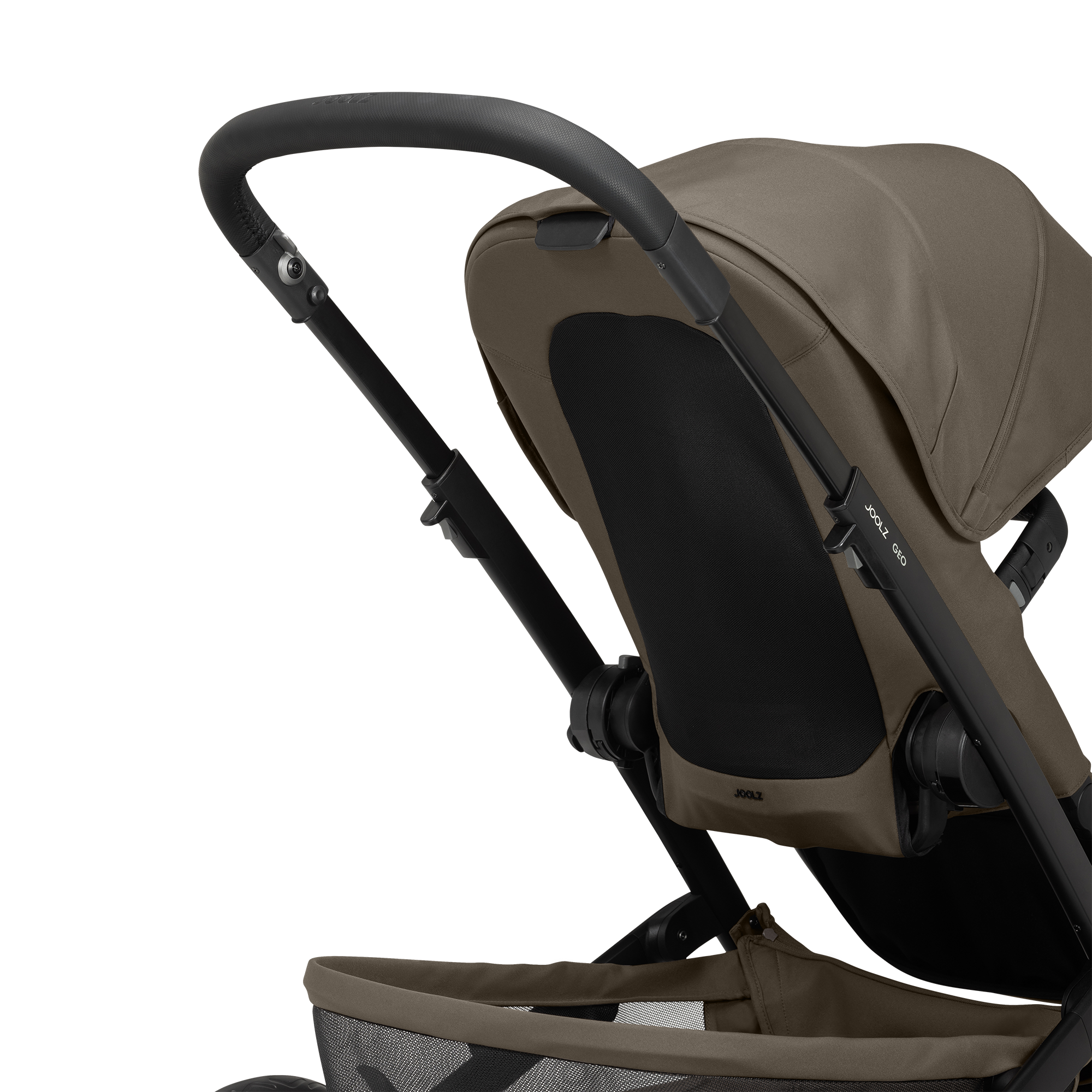 Kinderwagen grau, JOOLZ, Braun – Produktansicht