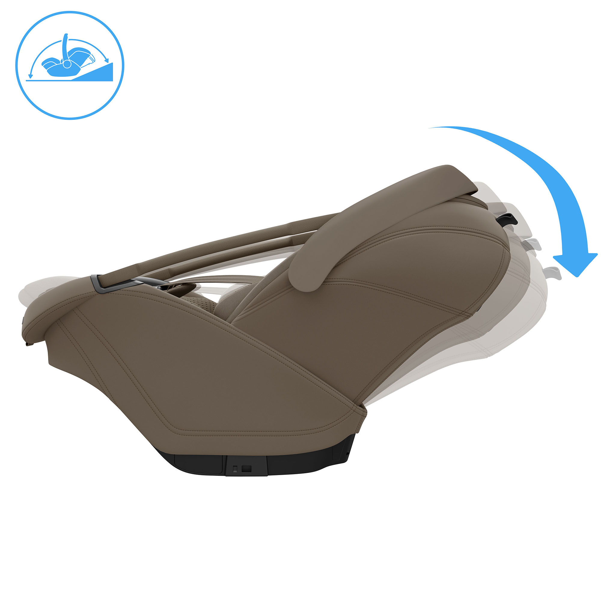 Babyschalen 0-13 kg, Gruppe 0+, MAXI-COSI Premium, Beige – Produktansicht