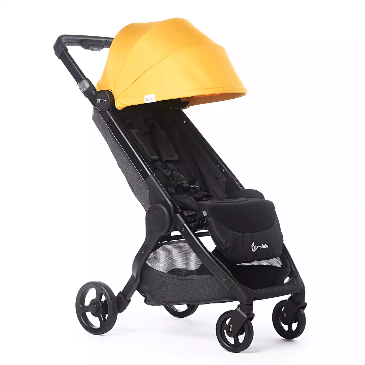 Sonnen- & Insektenschutz Kinderwagen, ERGObaby, Gelb – Produktansicht