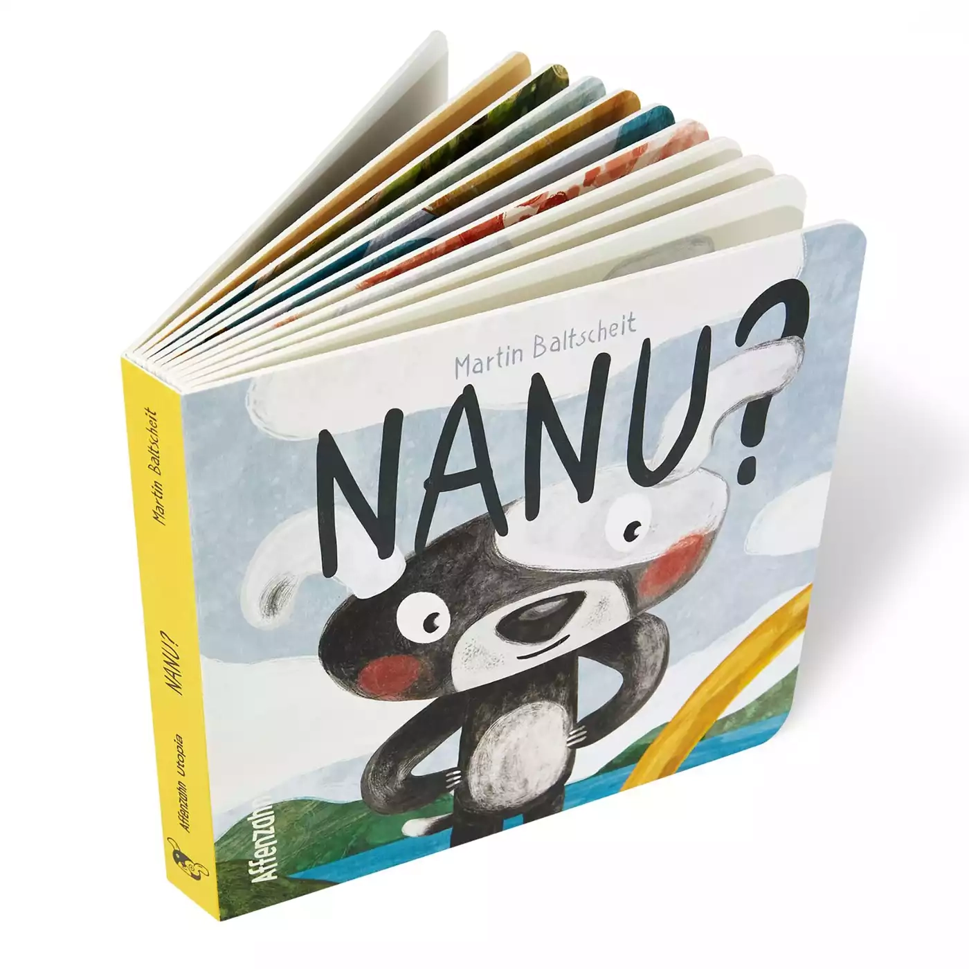 Kinderbücher, Affenzahn, Grau – Produktansicht