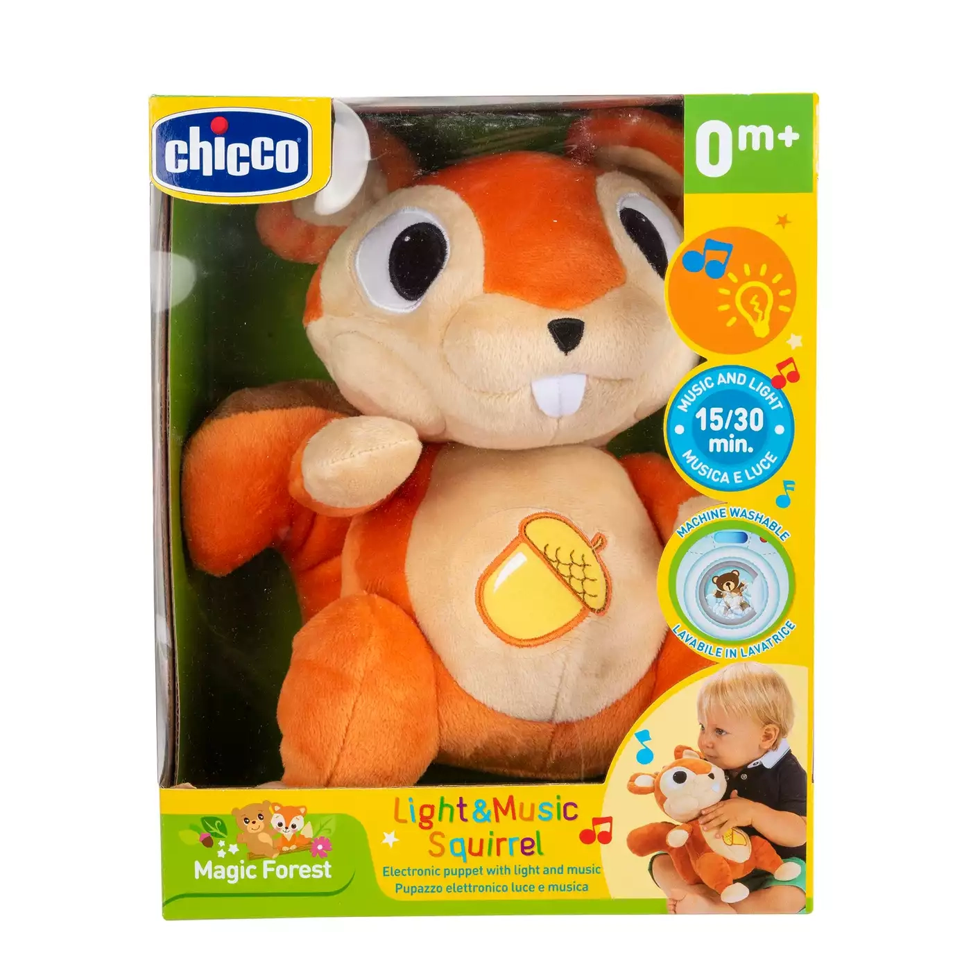 Kinderspielzeug, chicco, Braun – Produktansicht