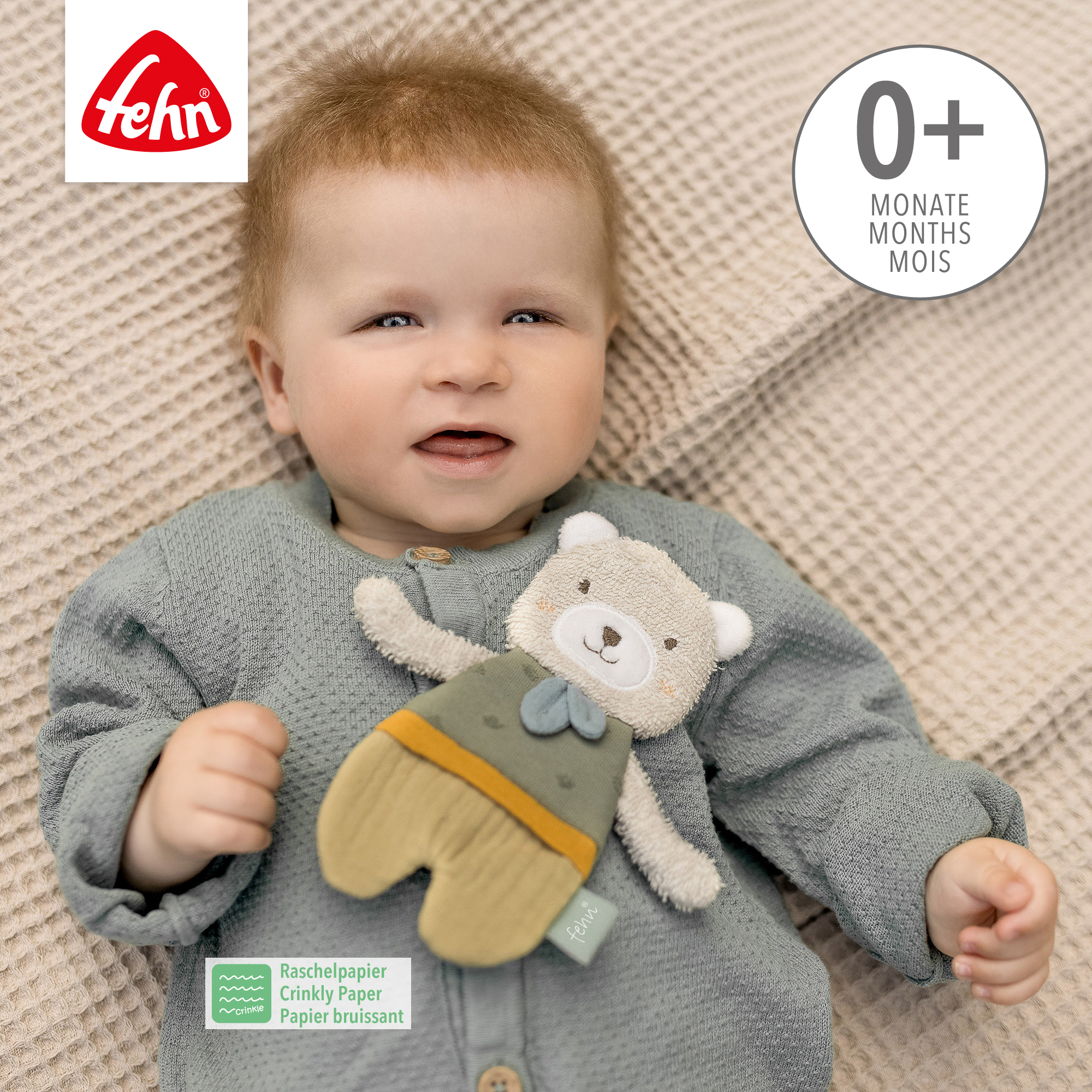 Rasseln & Greiflinge, fehn, Grün – Produktansicht