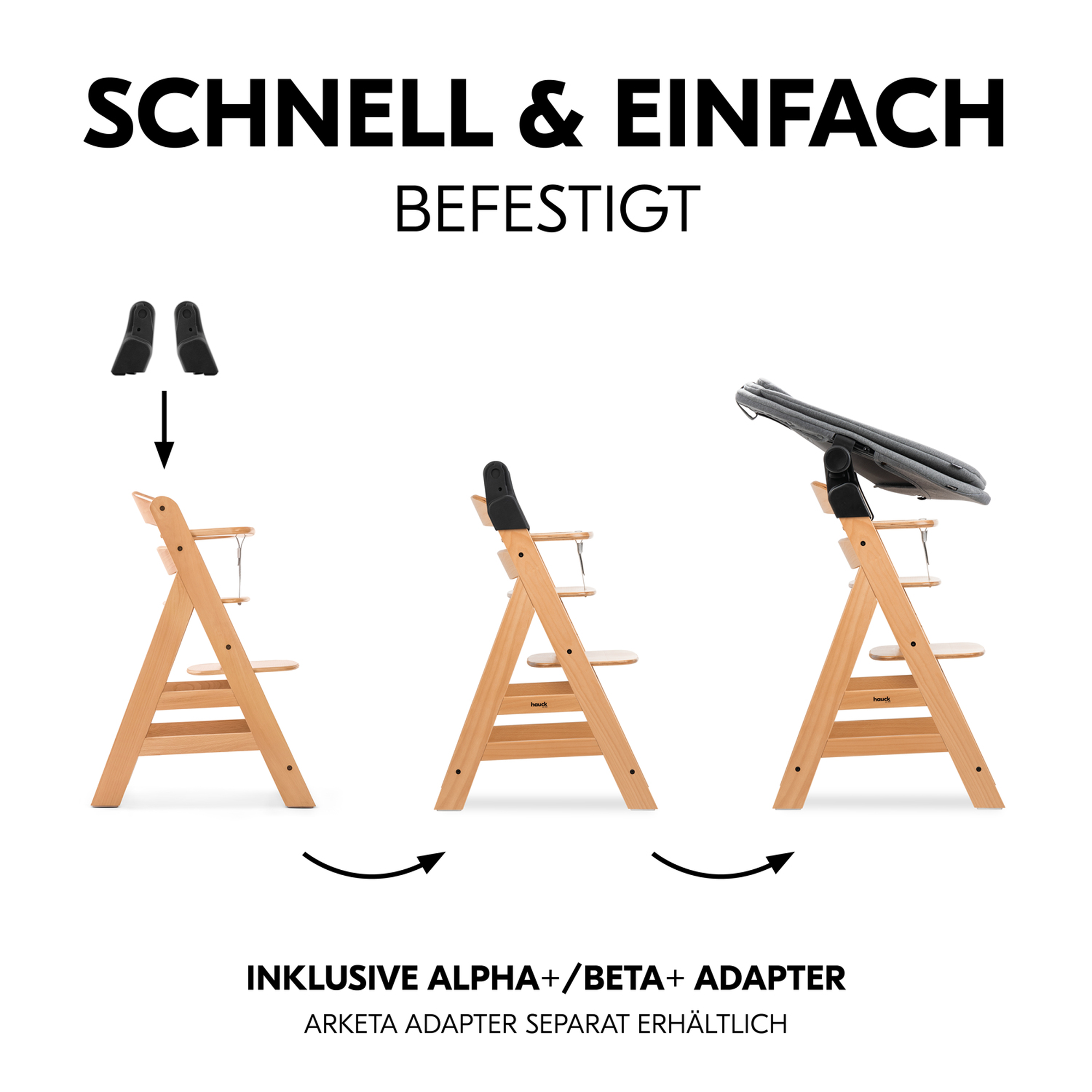 Wippen, hauck, Grau – Produktansicht