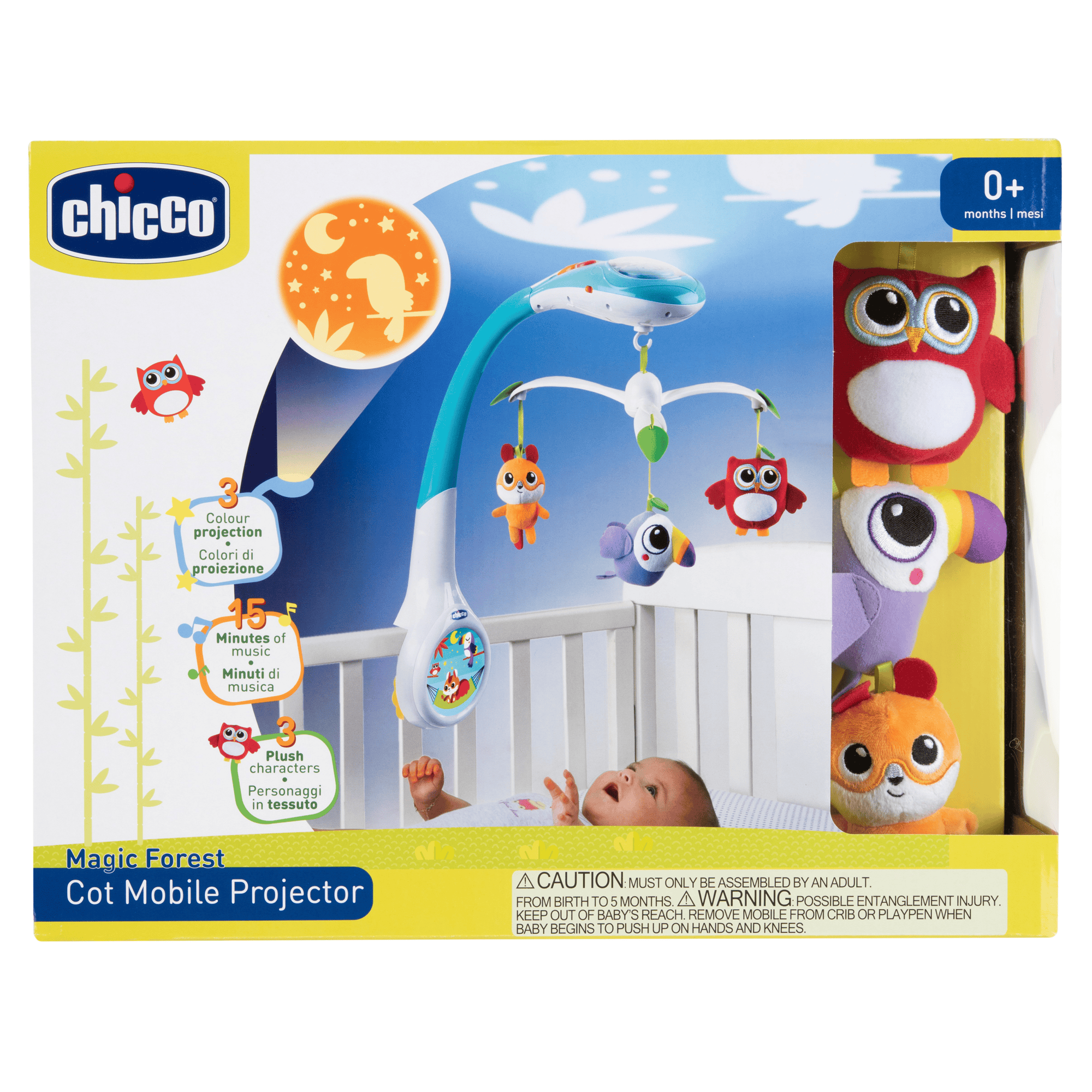 Mobilés, chicco, Mehrfarbig – Produktansicht