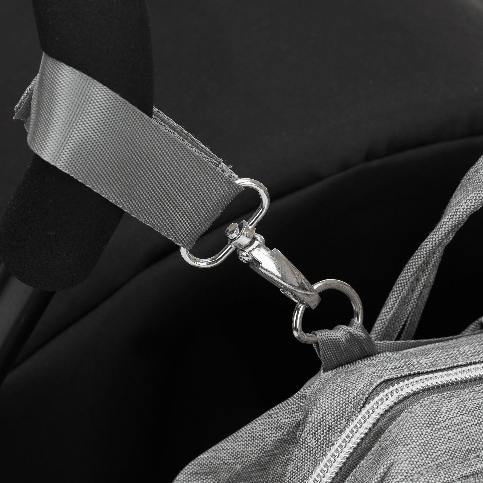 Wickelrucksäcke, LITTLE ONE, Grau – Produktansicht