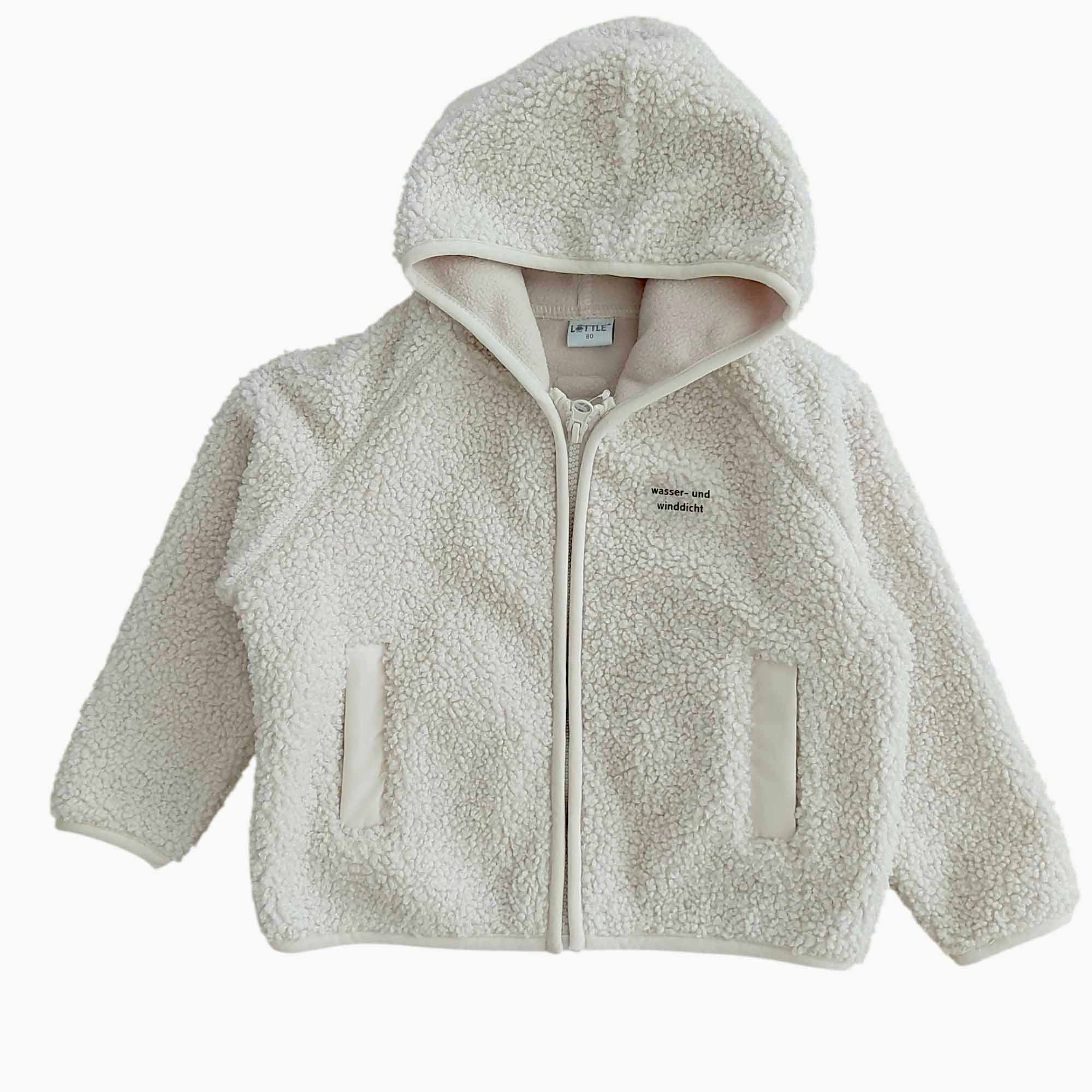 Sweat-, Fleece- & Strickjacken, LITTLE, Weiß – Besonderheit: wärmend