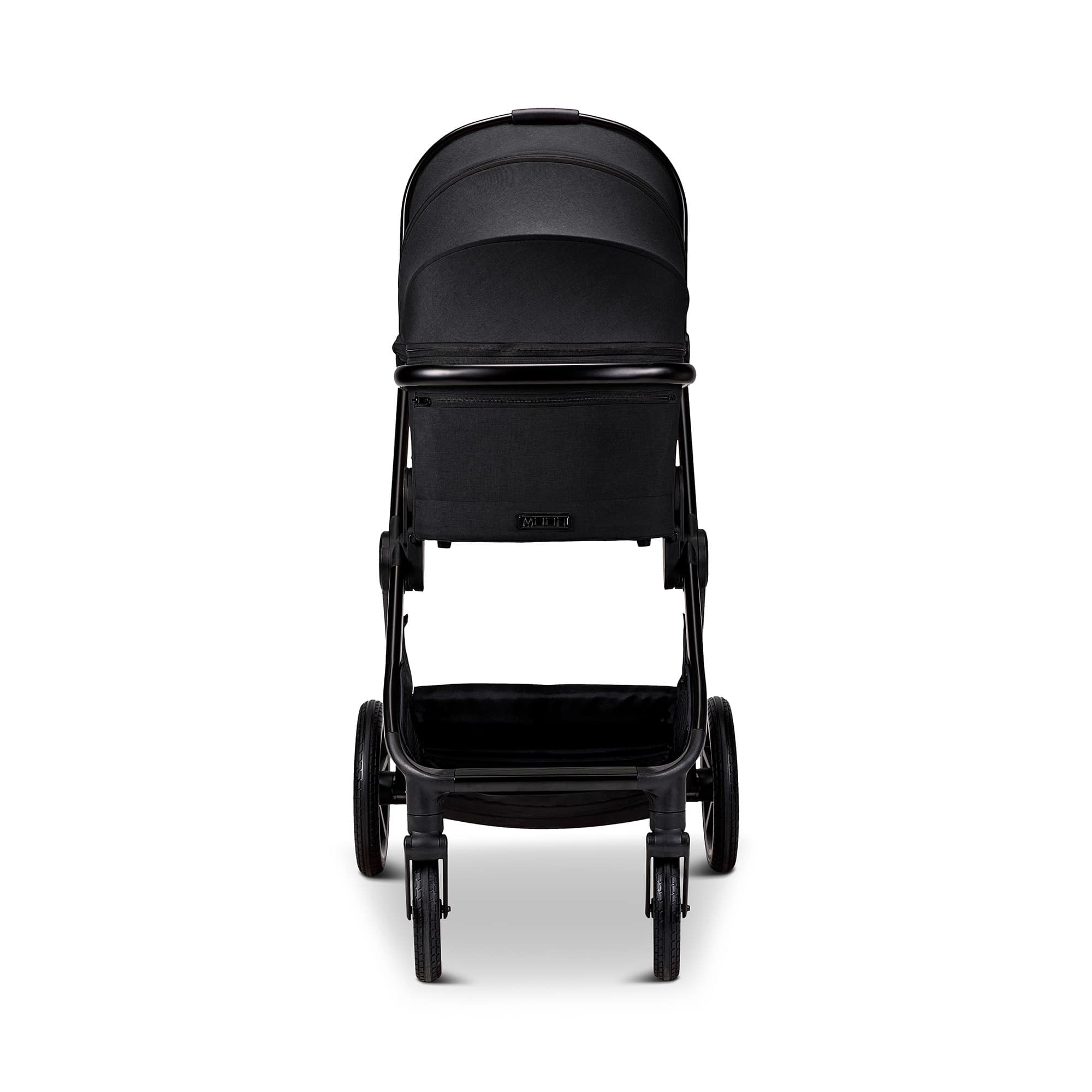 Kombi-Kinderwagen, MOON, Schwarz – Produktansicht