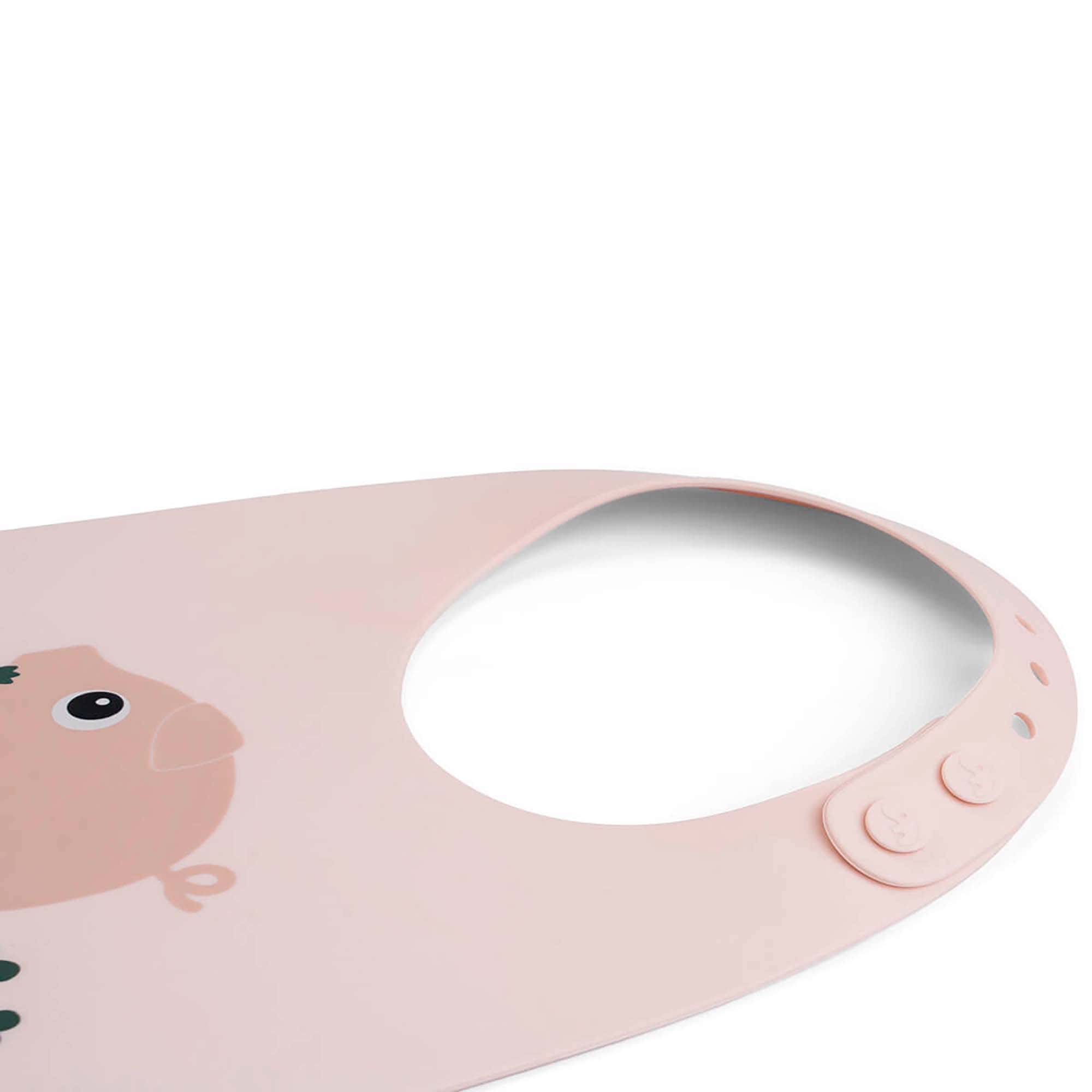Lätzchen mit Auffangschale, done by deer, Pink – Produktansicht