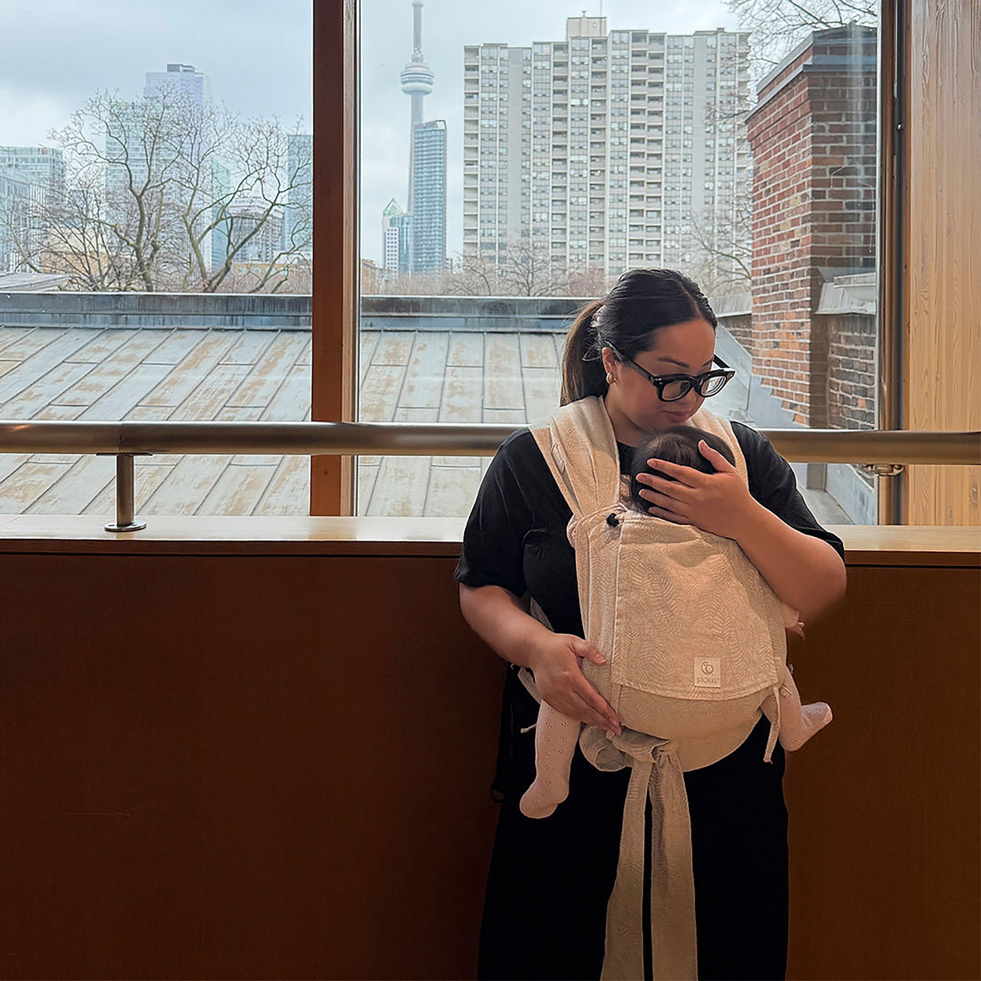 Babytragen, STOKKE, Beige – Produktansicht