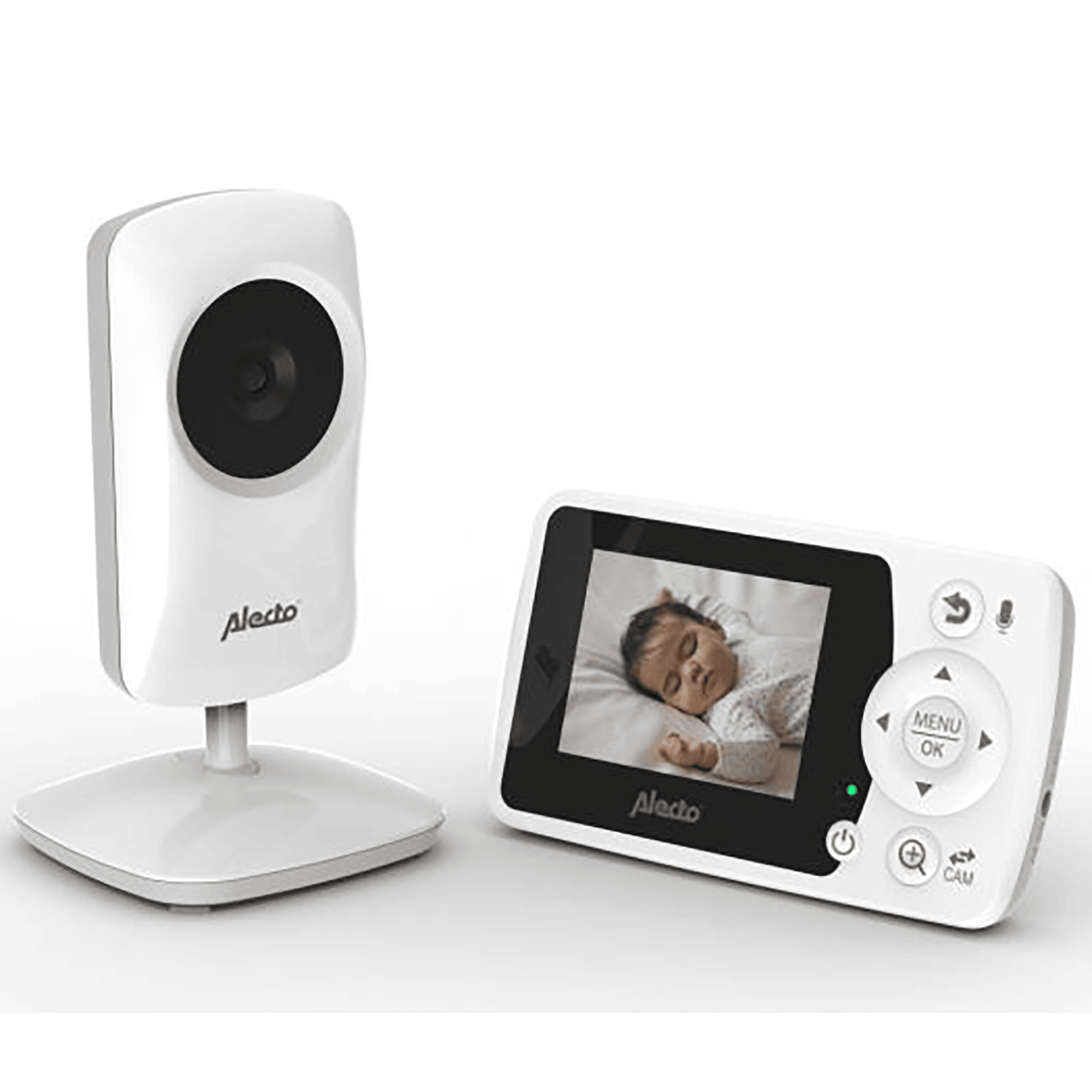 Video Babyphone, Alecto baby, Weiß – Produktansicht