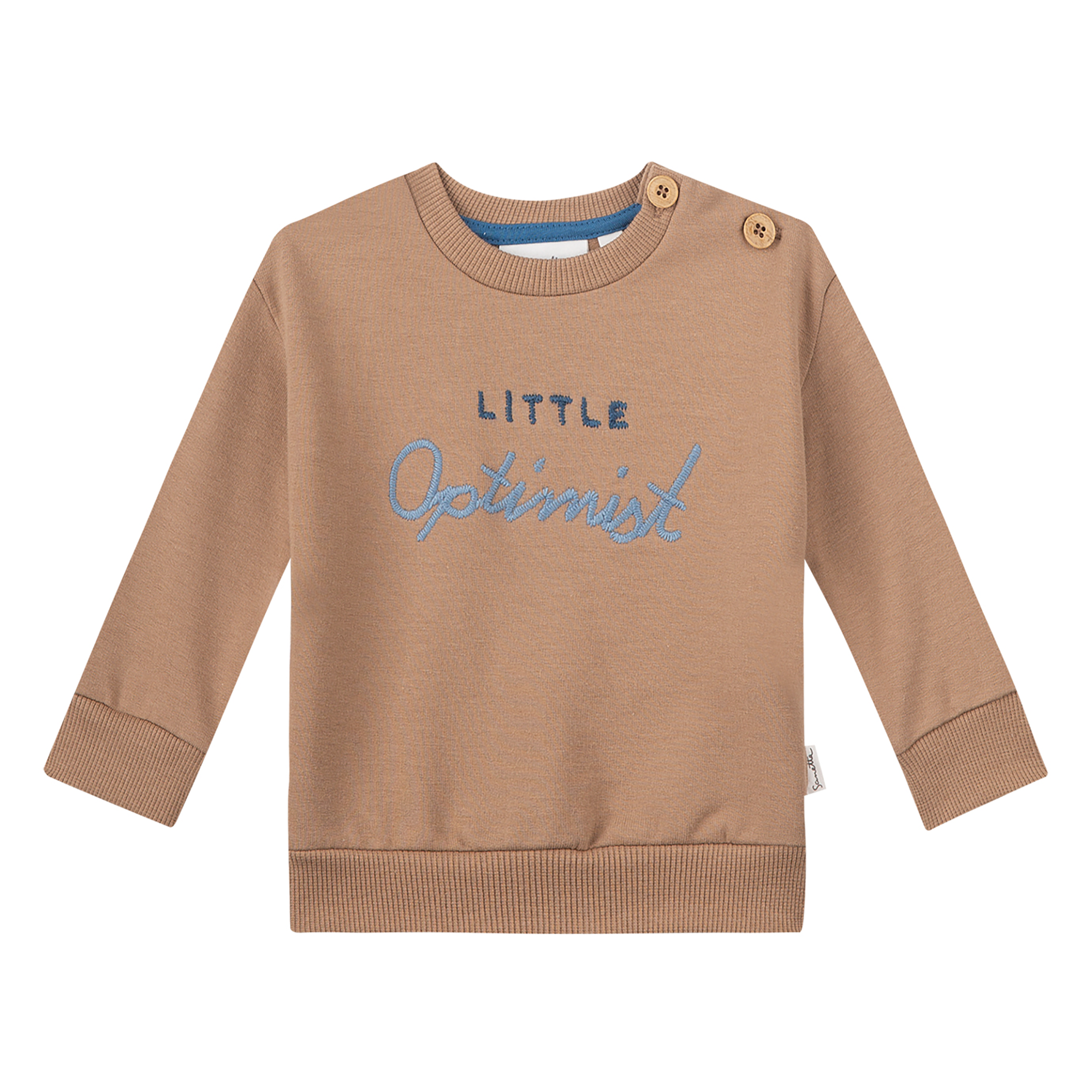 Sweatshirt Little Optimist Sanetta Braun M2000585080303 1