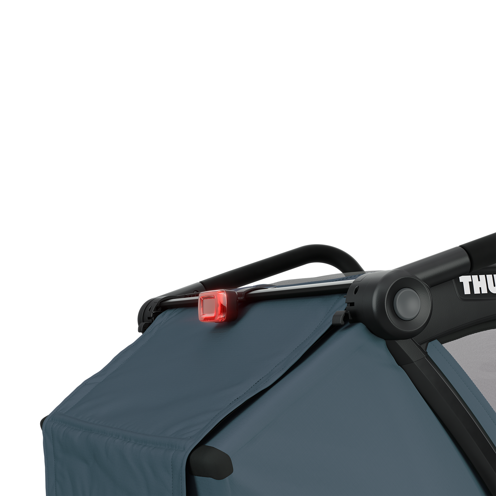 Fahrradanhänger, THULE, Grau – Produktansicht