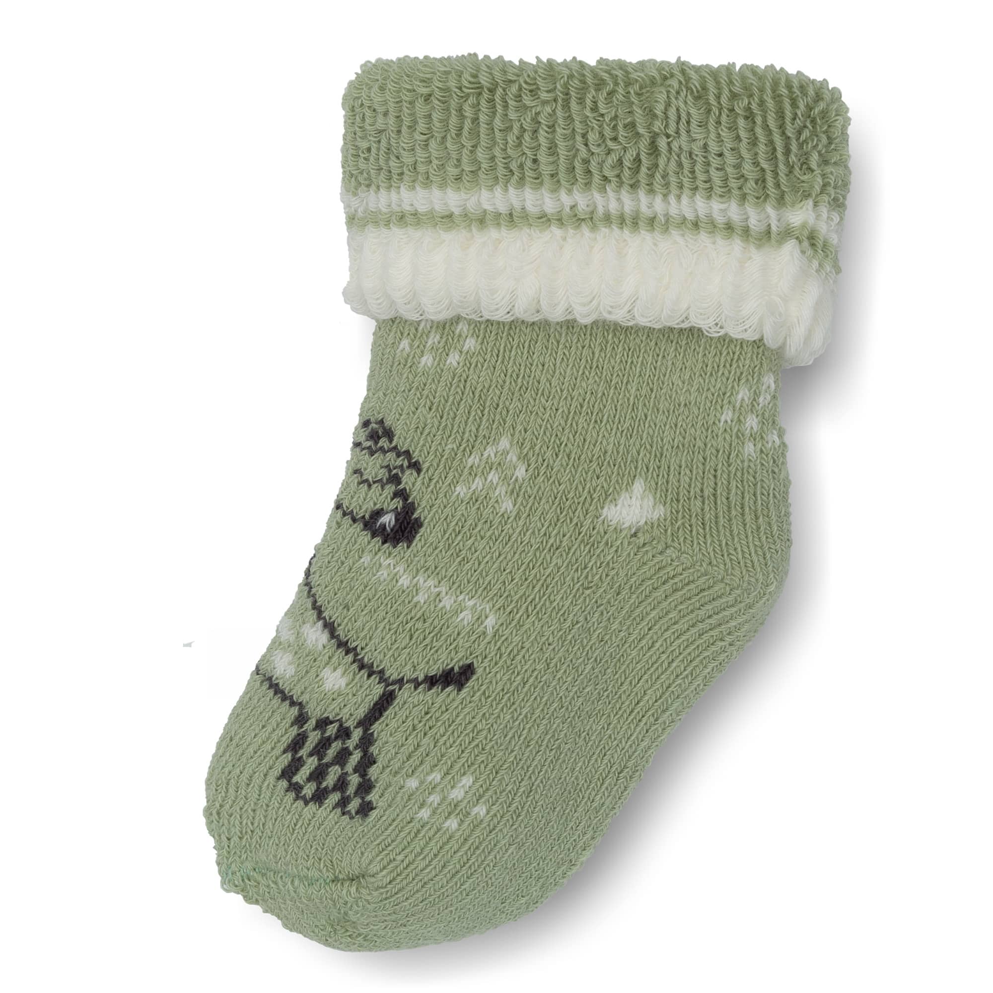 Socken & Strumpfhosen, LITTLE ONE, Grün – Besonderheit: praktischer 3er-Pack