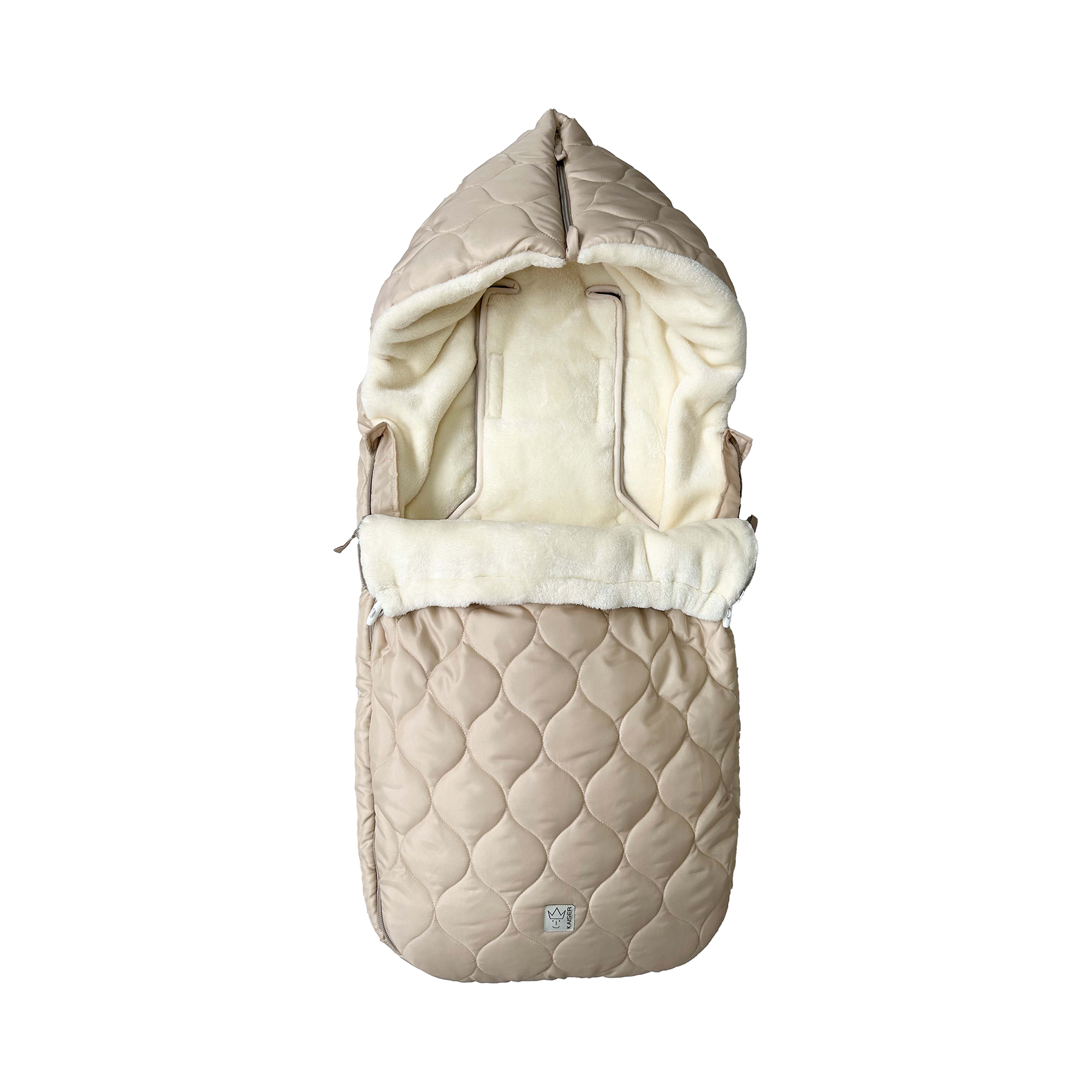 Fußsäcke & Decken, KAISER, Beige – Produktansicht