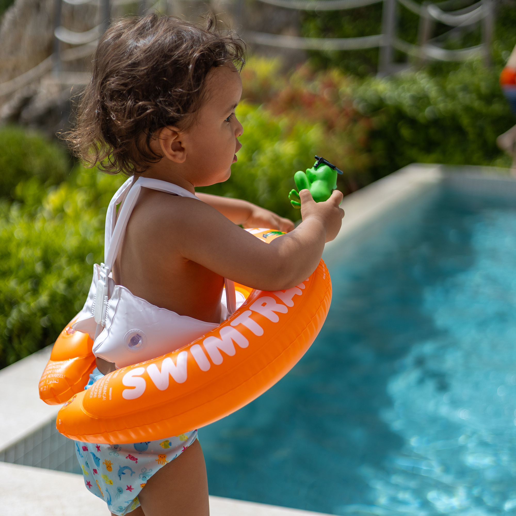 Schwimmflügel & Schwimmhilfen, Spielzeugring, Orange – Produktansicht