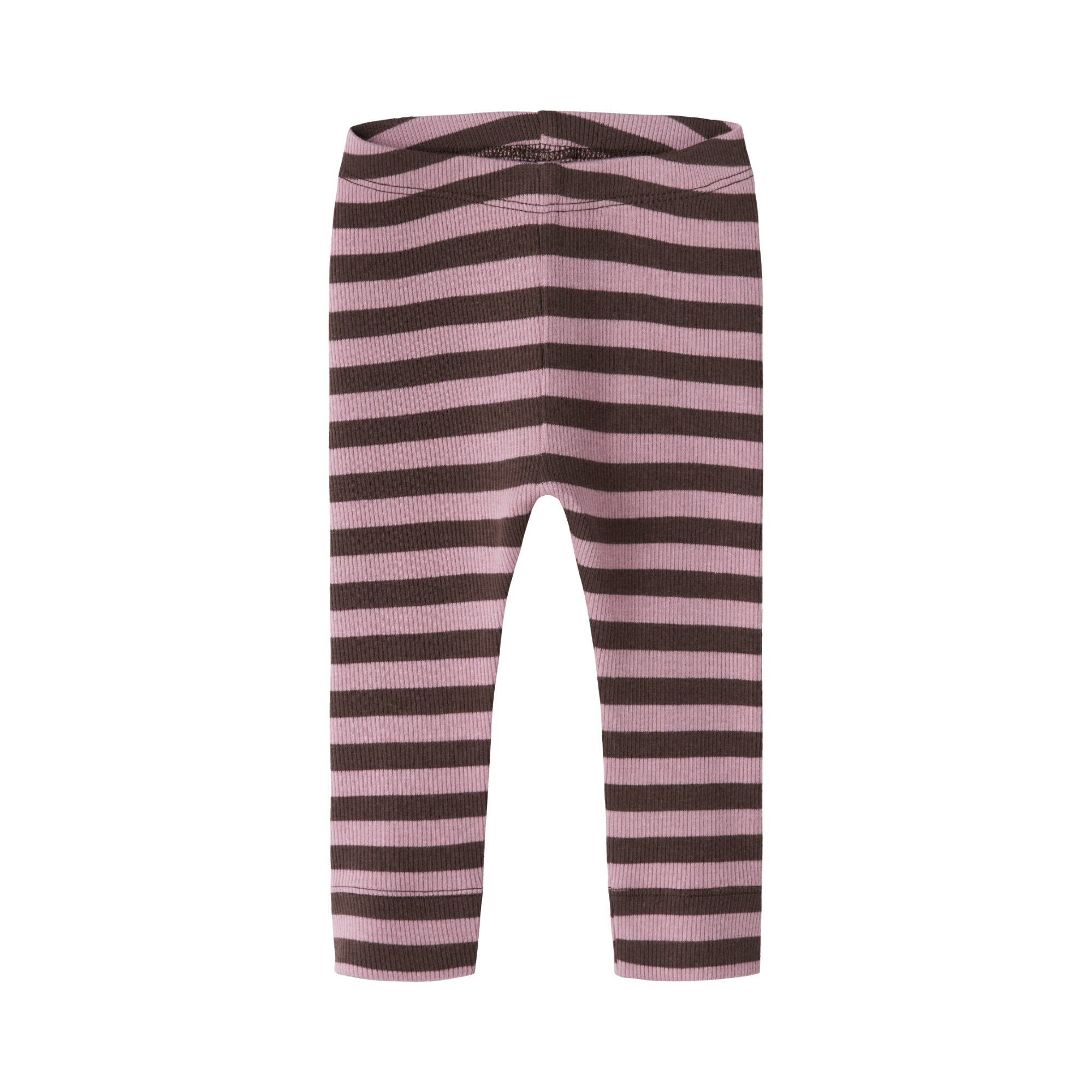 Leggings, name it, Braun – Besonderheit: aus 57% Baumwolle (davon mindestens 50% Bio-Baumwolle)
