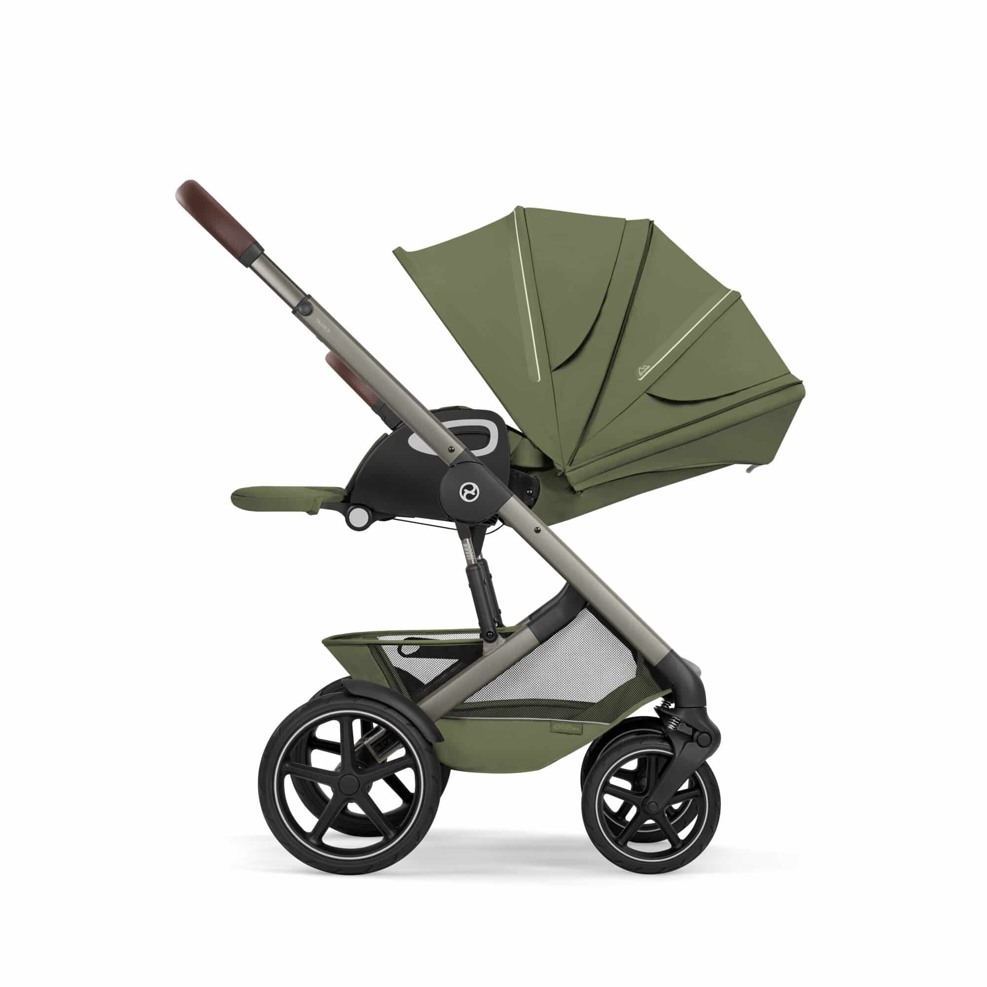 Kombi-Kinderwagen, cybex, Grün – Produktansicht