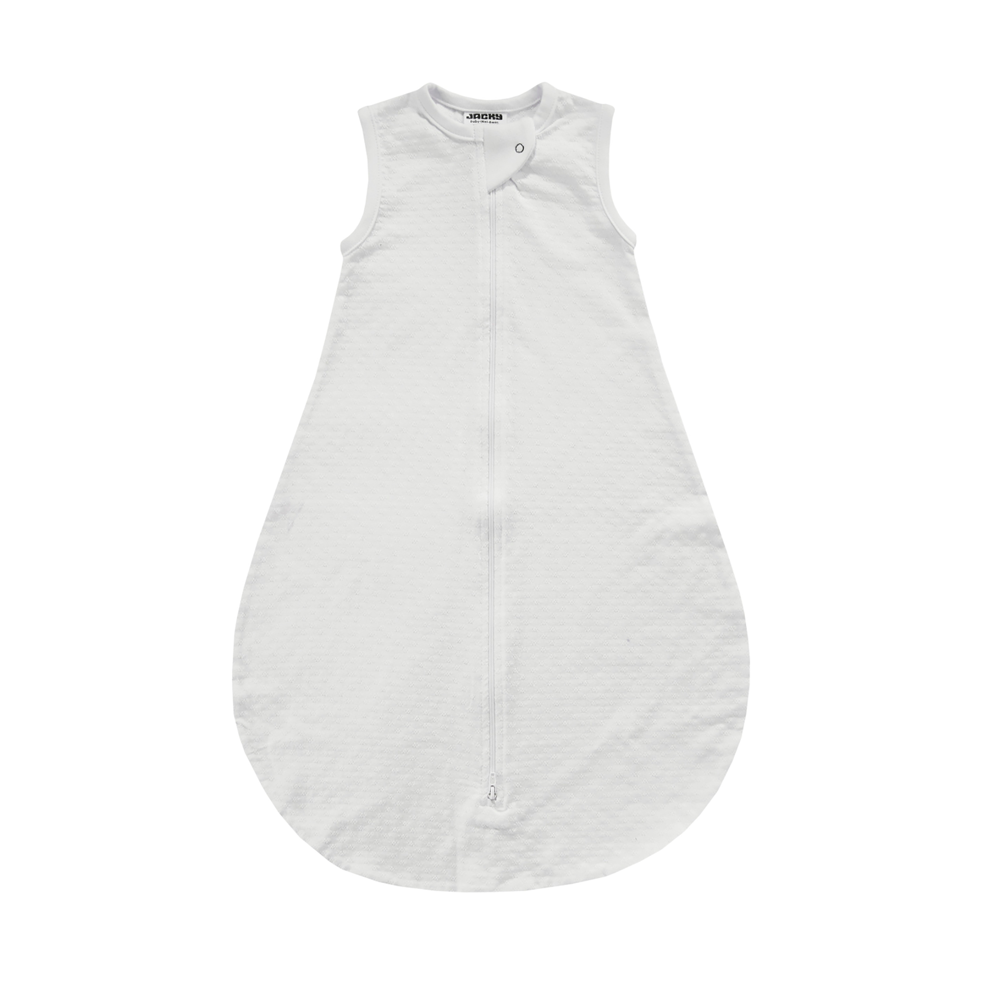 Schlafsack 0.5 Tog, JACKY, Weiß – Besonderheit: unwattierter Sommerschlafsack für Temperaturen >24°