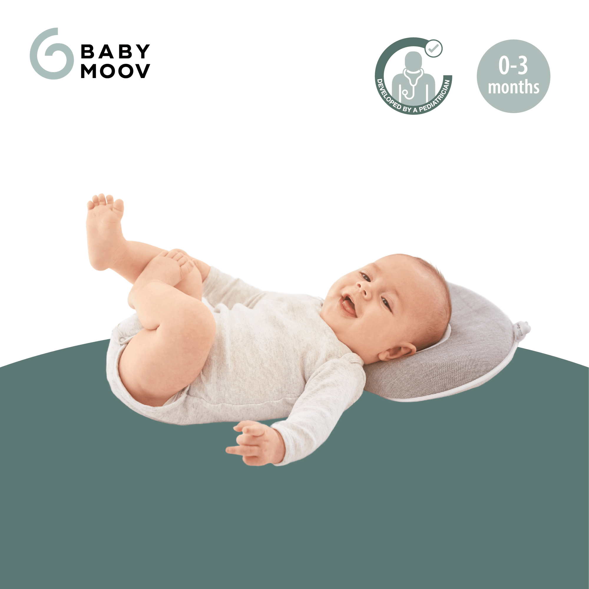 Bettdecken & Kissen, babymoov, Grau – Produktansicht