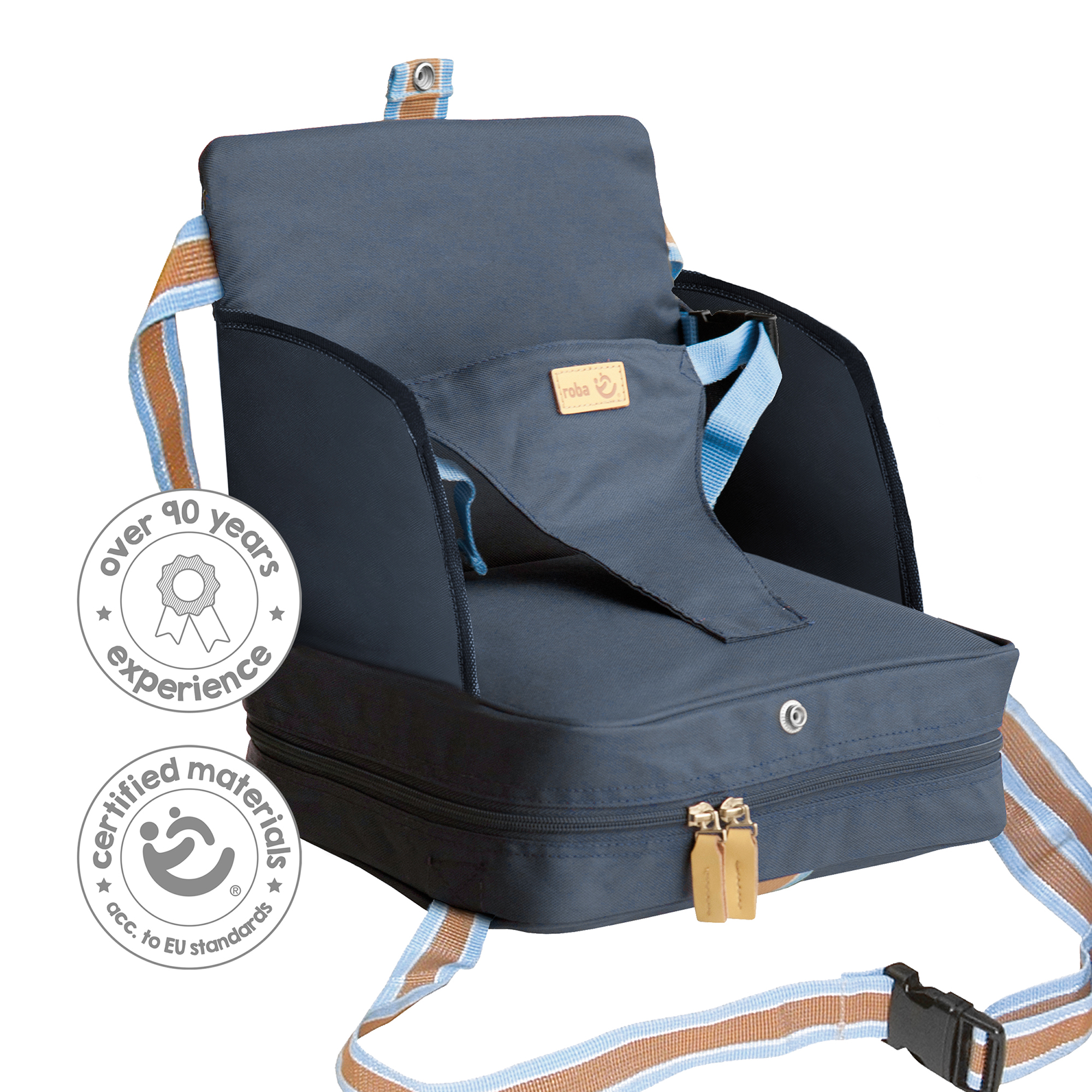 Reisehochstühle, roba, Blau – Produktansicht