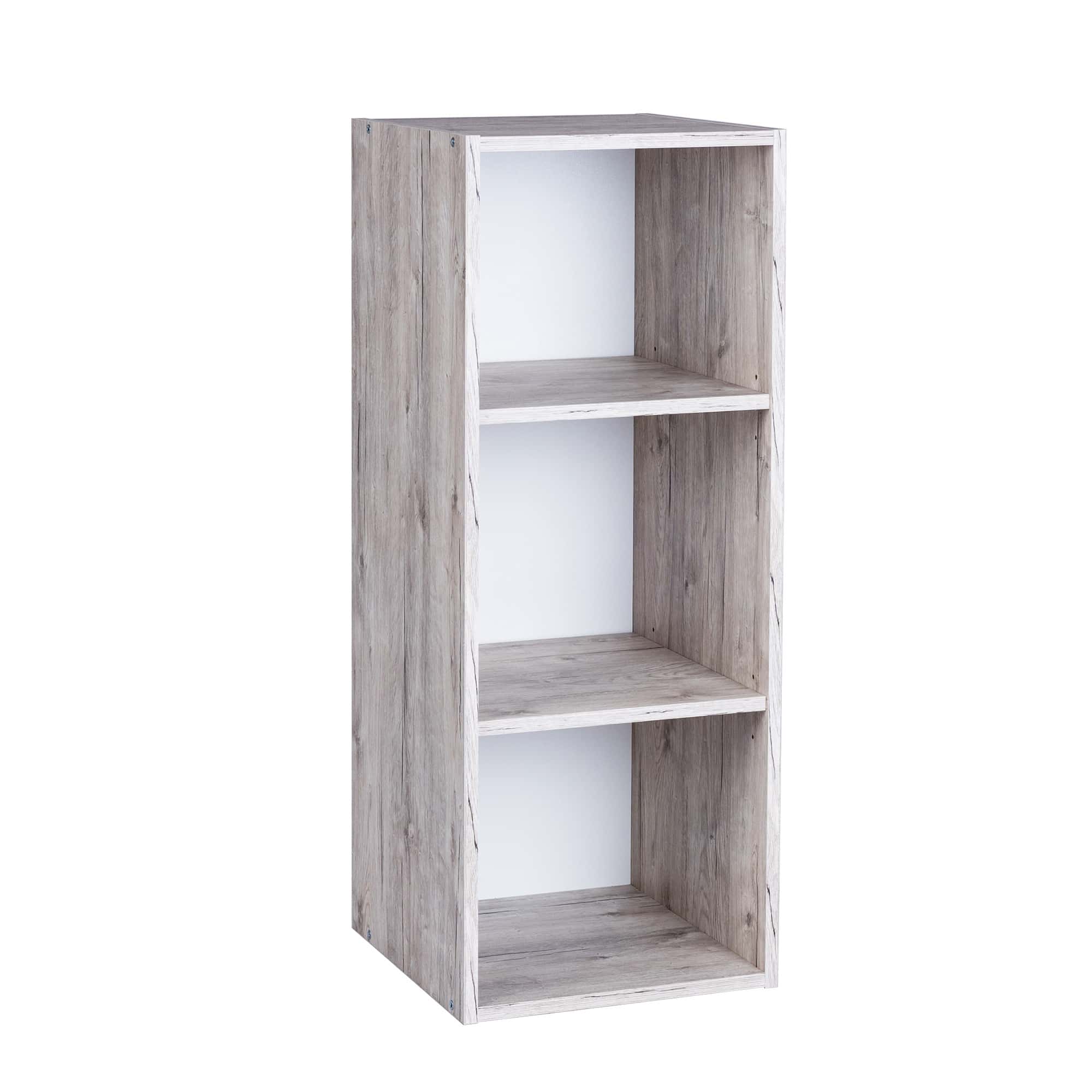 Wickelregale, Arthur Berndt, Grau – Besonderheit: mit 3 offenen Regalfächer
