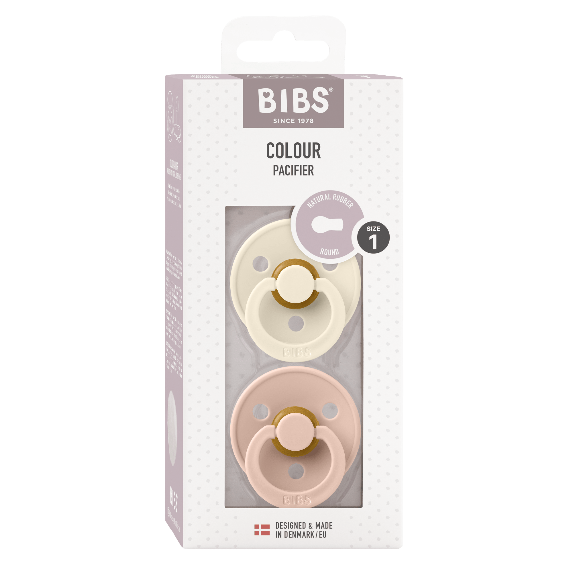 Schnuller, BIBS, Beige – Produktansicht