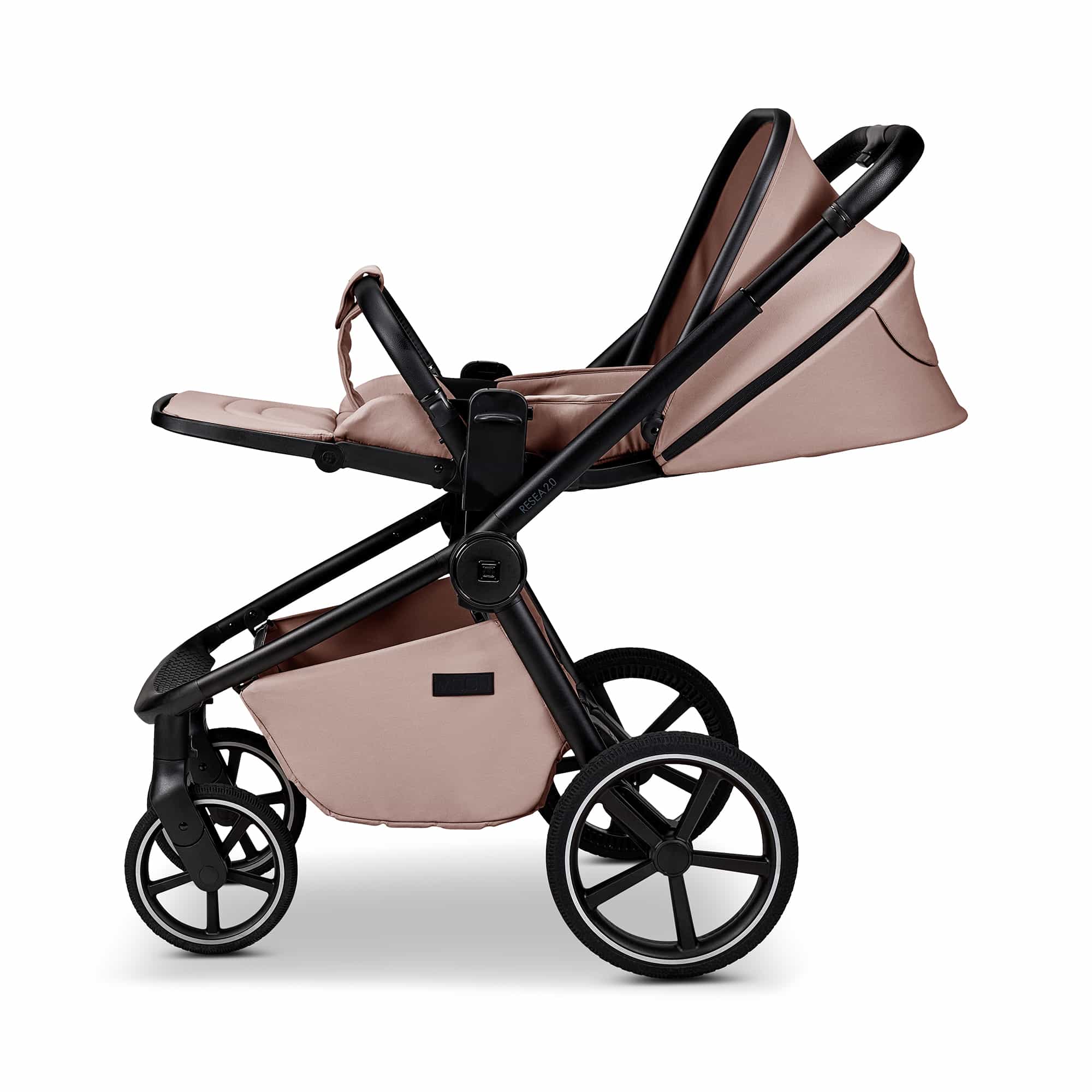 Kombi-Kinderwagen, MOON, Beige – Produktansicht