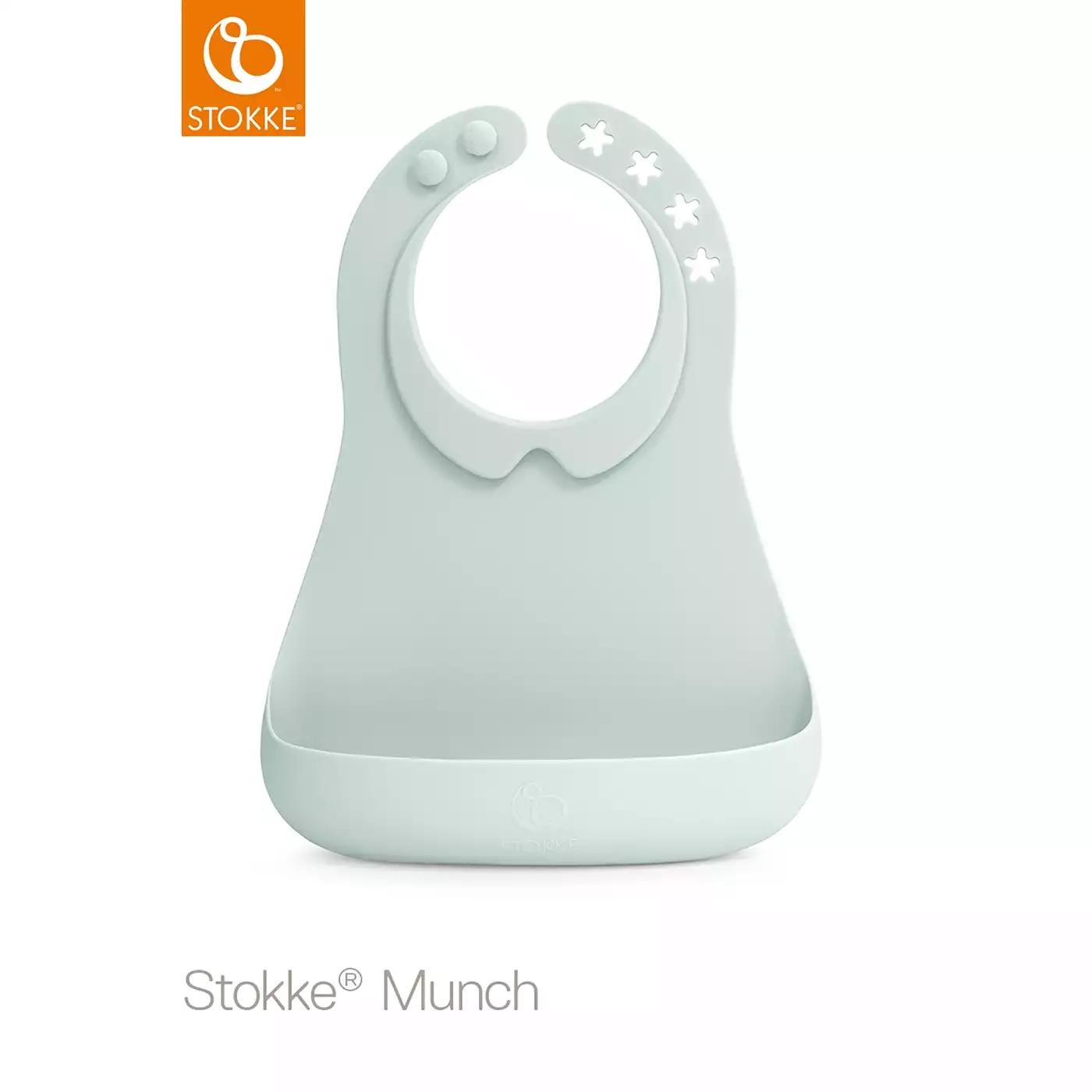 Lätzchen, STOKKE, Grün – Produktansicht