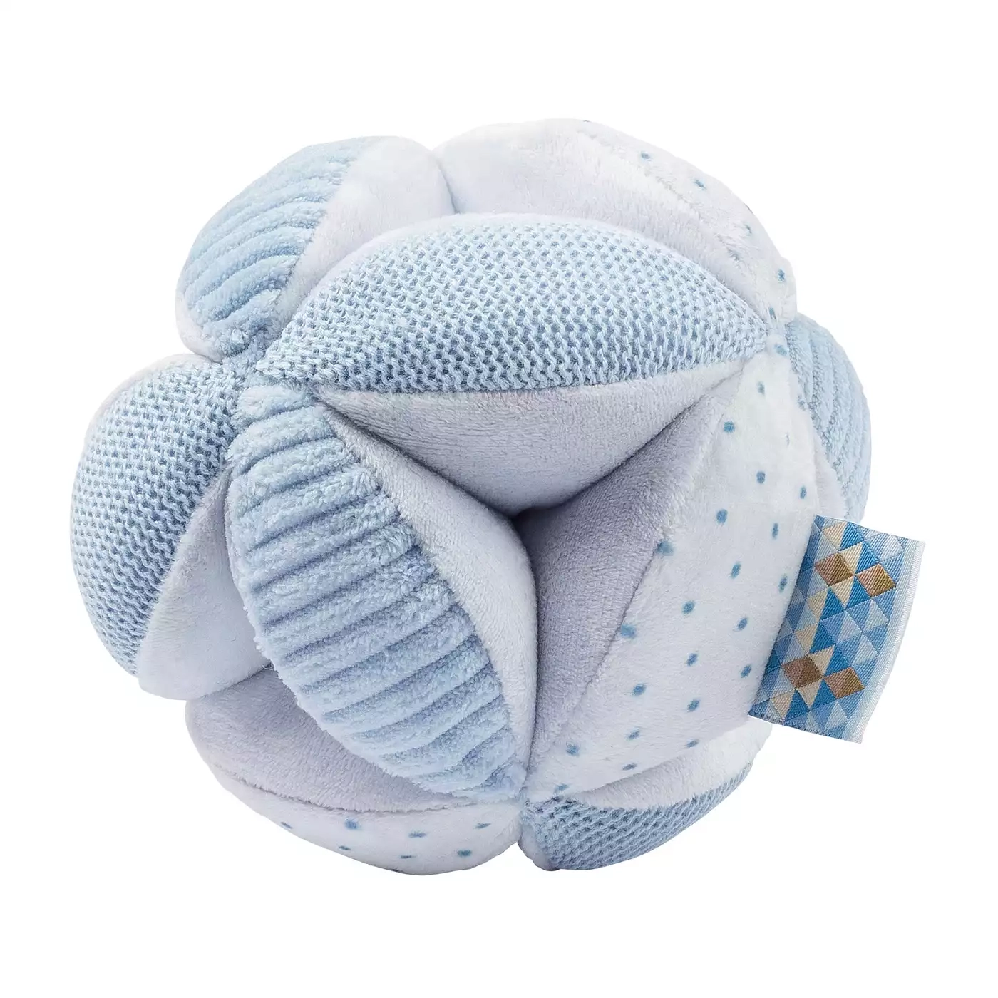 Kuscheltiere, Nattou, Blau – Besonderheit: mit verschiedenen Spielmöglichkeiten