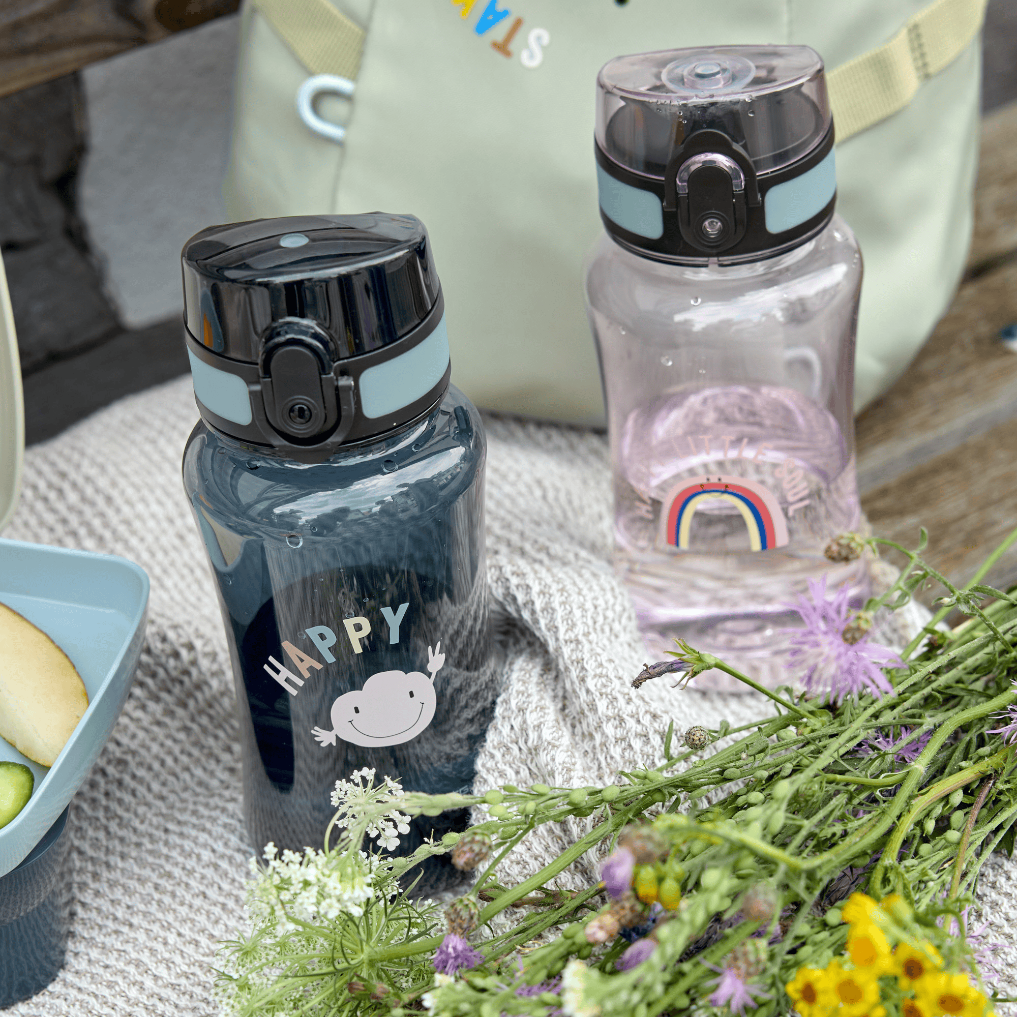 Trinkflaschen, LÄSSIG, Blau – Produktansicht