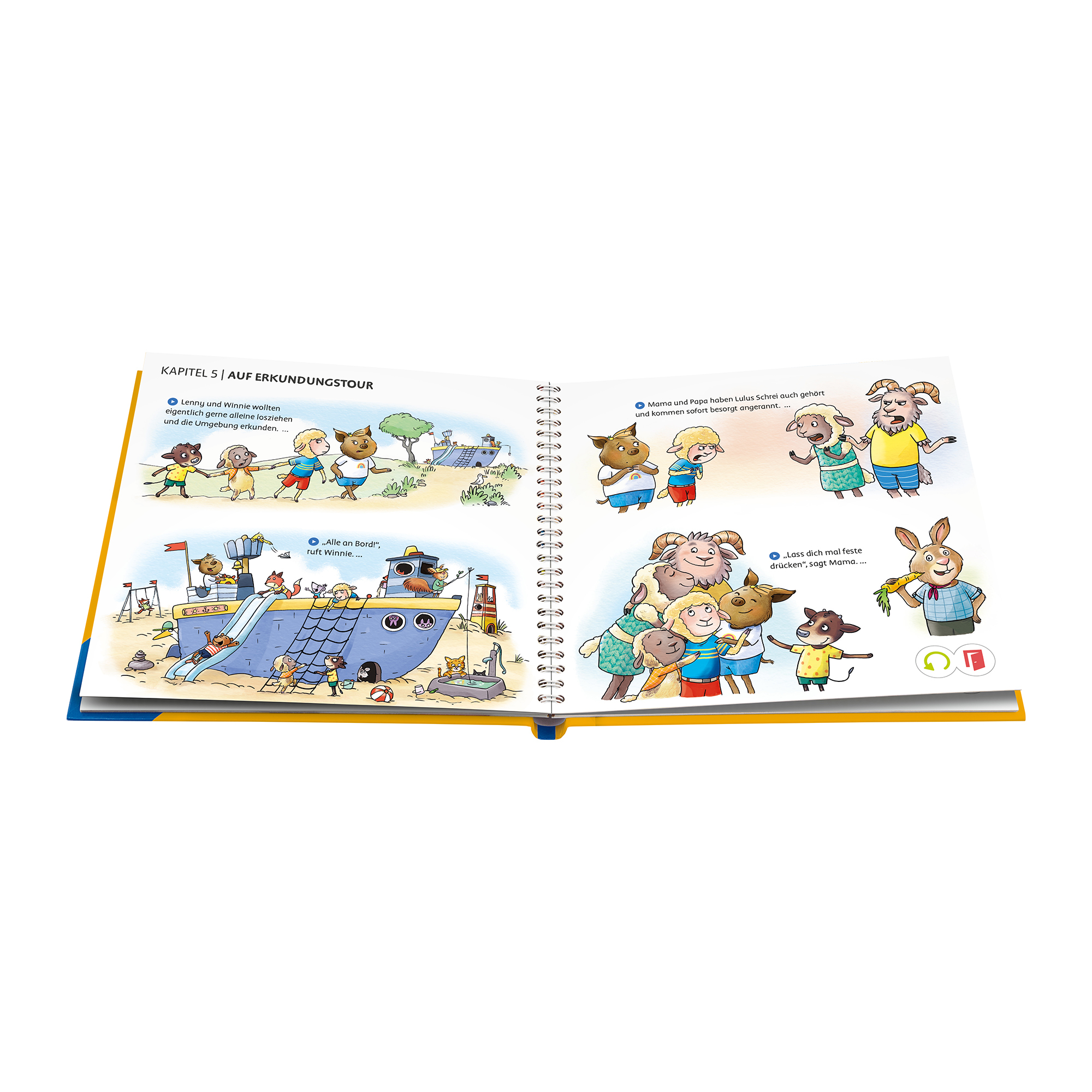 Kinderbücher, Tiptoi, Rot – Produktansicht